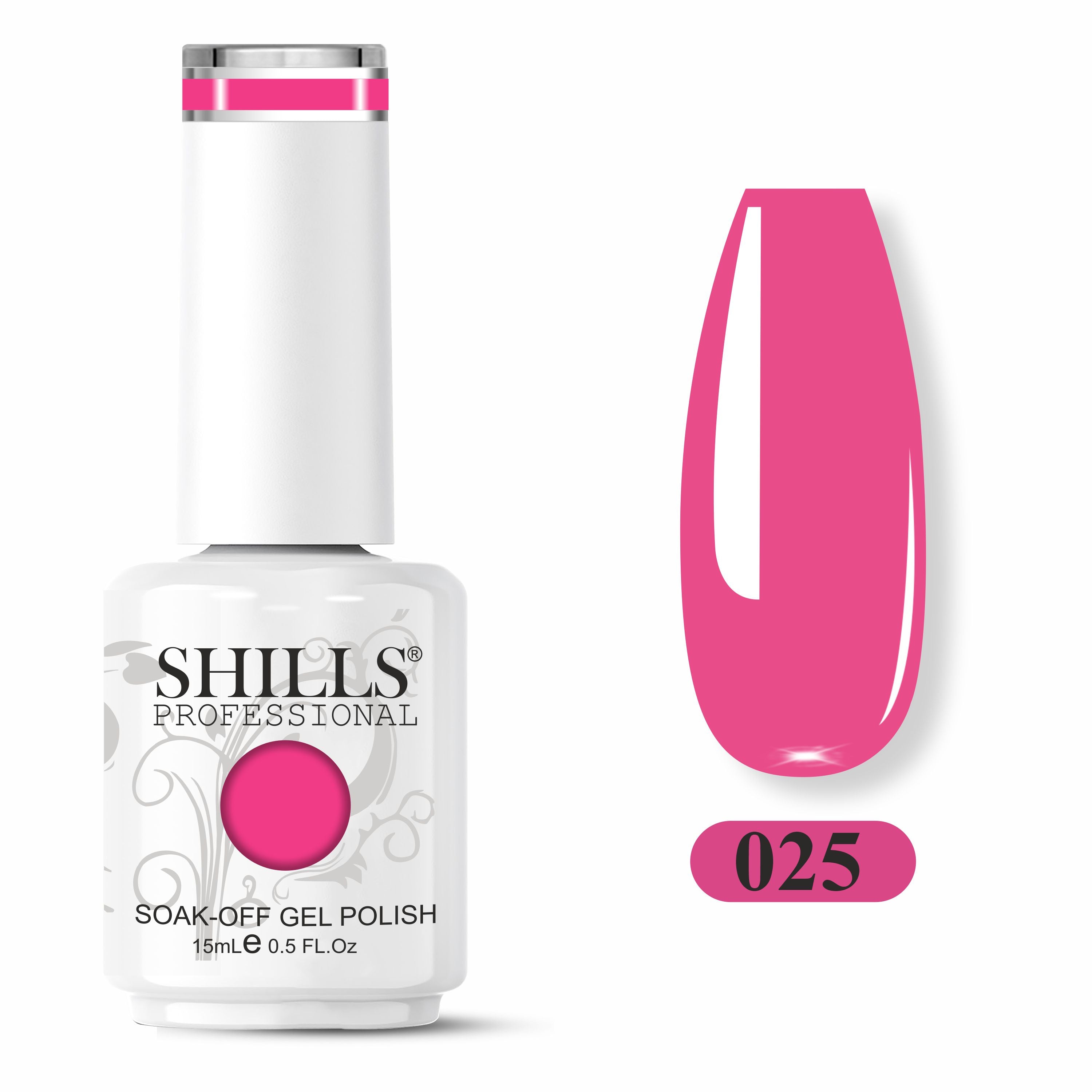 SHILLS PROFESSIONAL UV/LED Gel Nail Polish 15ml