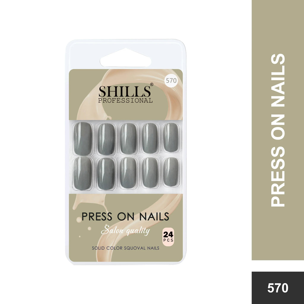 Glossy Solid Color Nails Square(SPN553-SPN604)