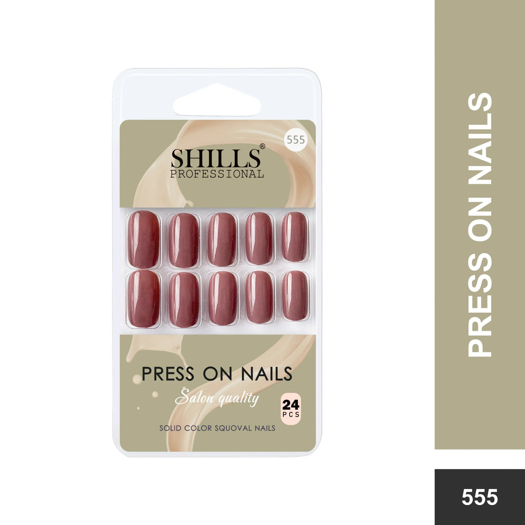 Glossy Solid Color Nails Square(SPN553-SPN604)