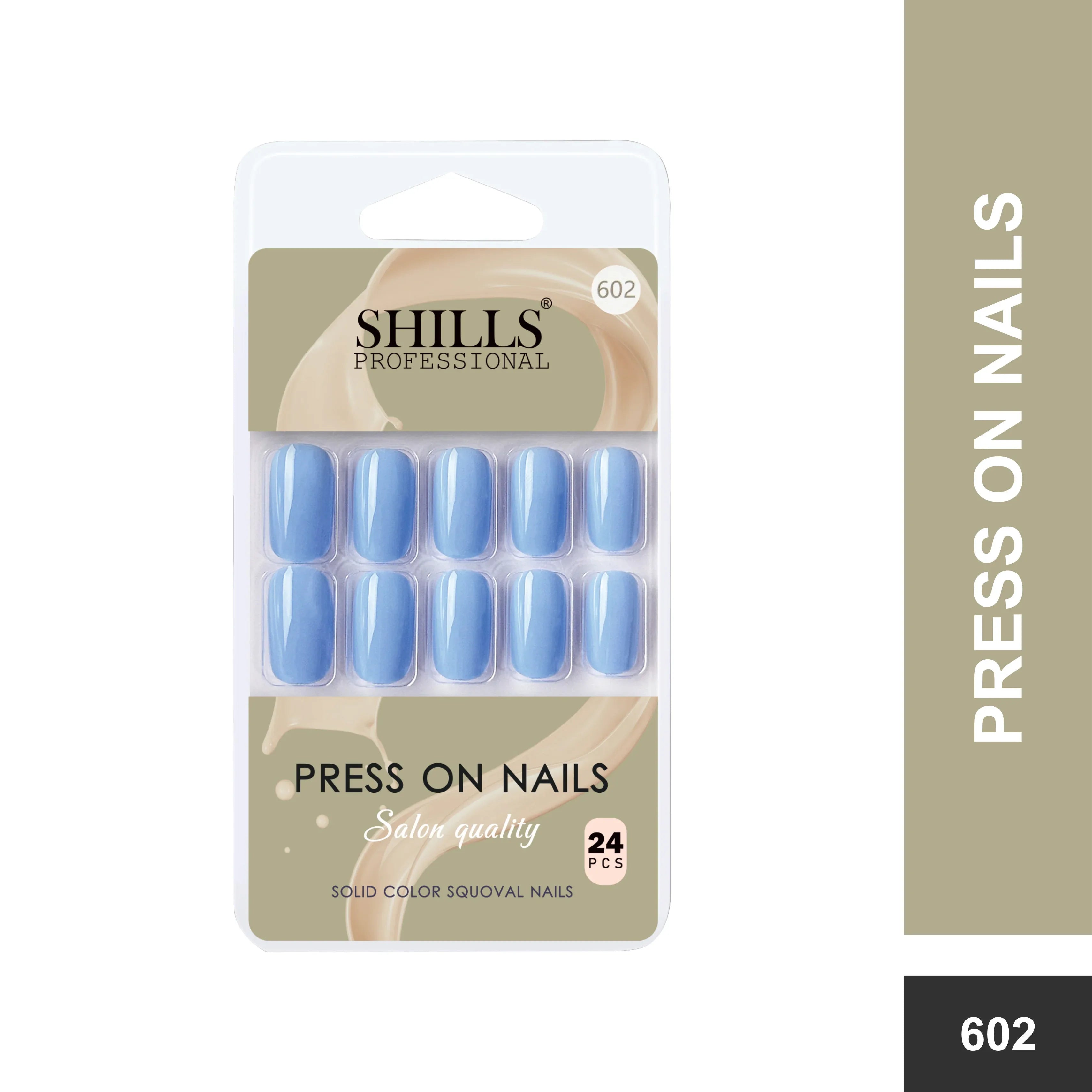 Glossy Solid Color Nails Square(SPN579-SPN604)