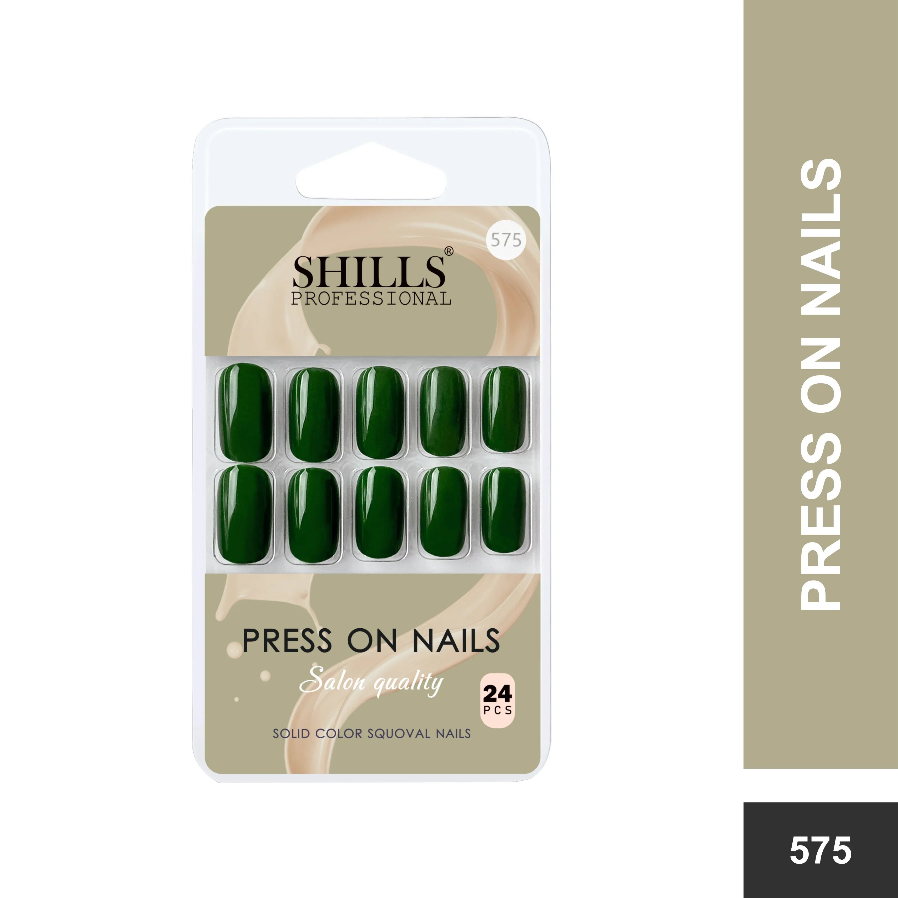 Glossy Solid Color Nails Square(SPN553-SPN604)