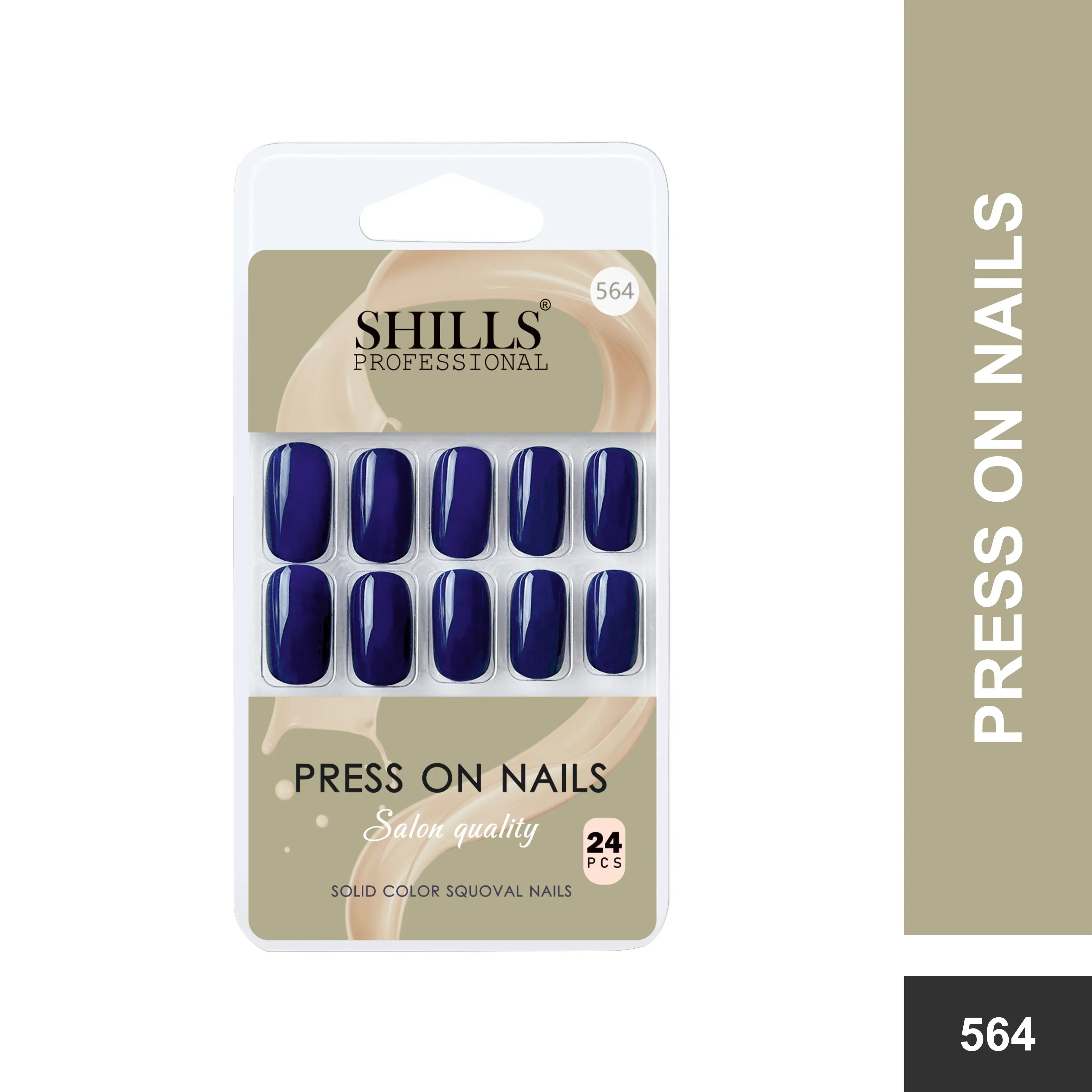 Glossy Solid Color Nails Square(SPN553-SPN604)