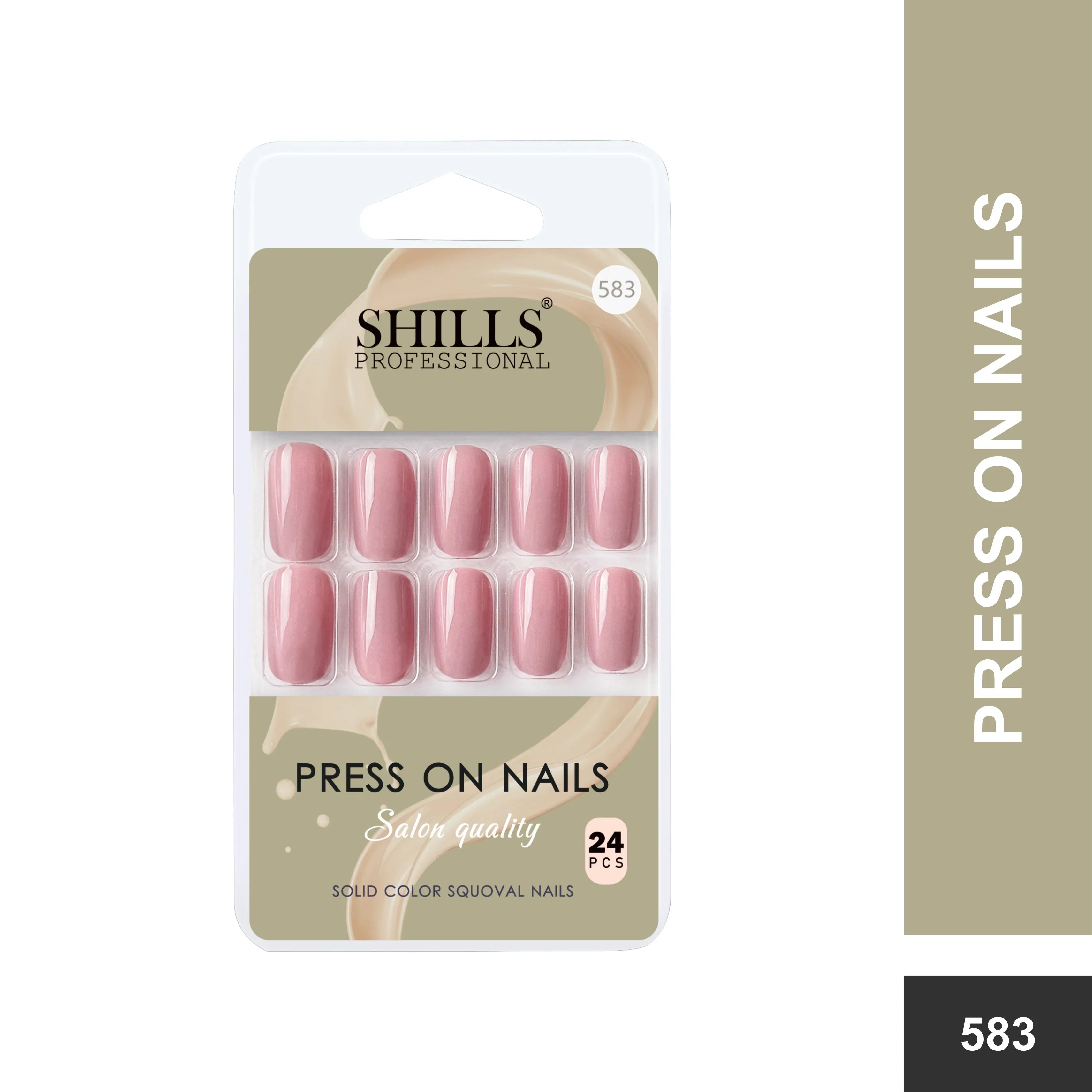 Glossy Solid Color Nails Square(SPN579-SPN604)