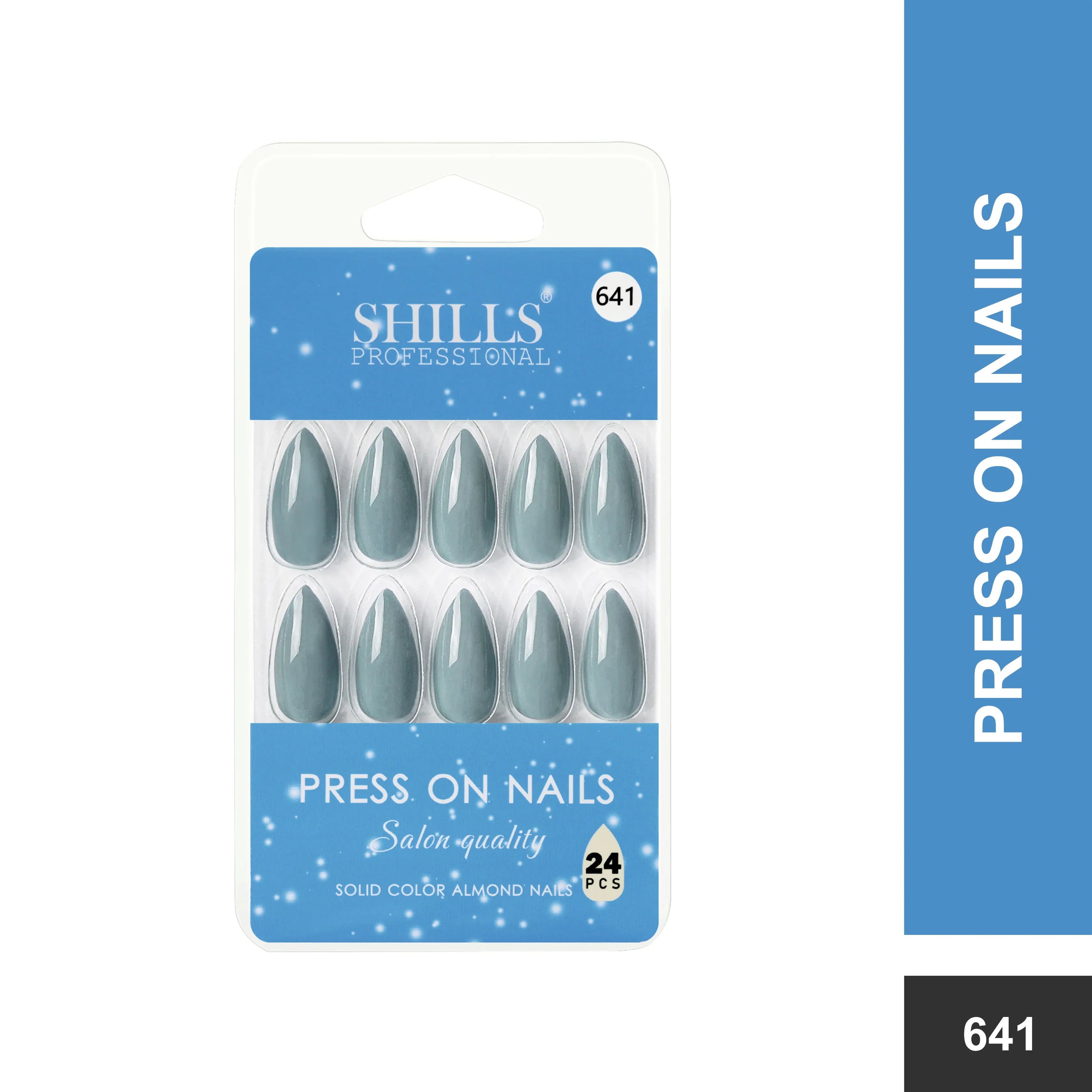 Glossy Solid Color Nails Sharp Almond(SPN631-SPN656)