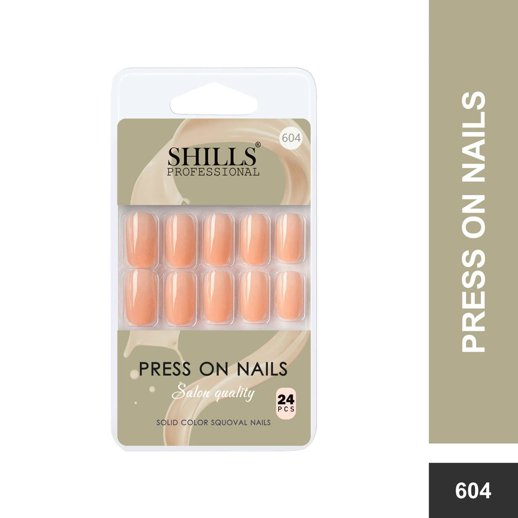 Glossy Solid Color Nails Square(SPN579-SPN604)