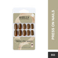 Glossy Solid Color Nails Square(SPN553-SPN604)