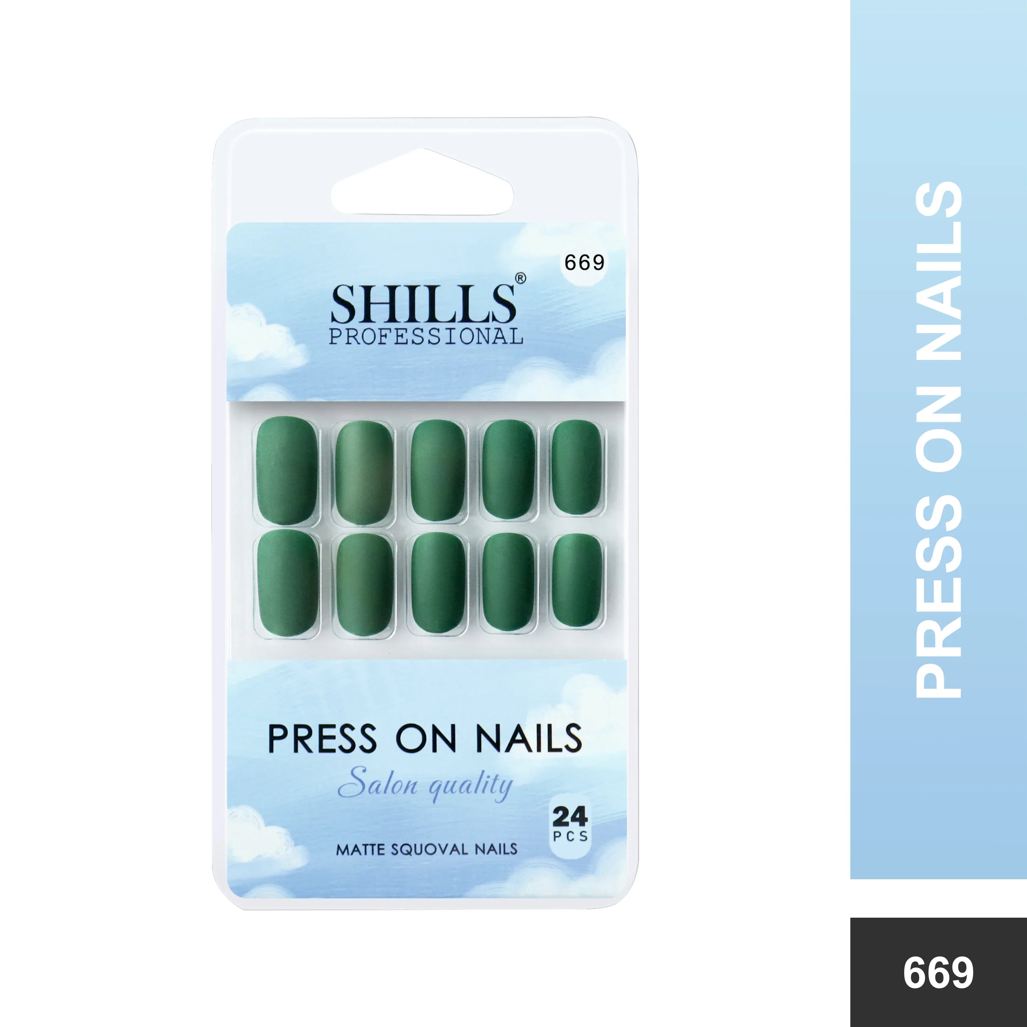 Matte Solid Color Nails Square(SPN667-SPN676)