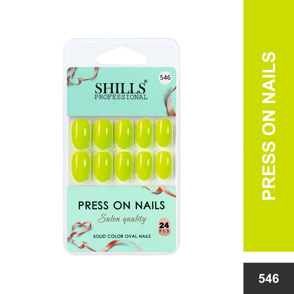 Glossy Solid Color Nails Oval(SPN527-SPN552)