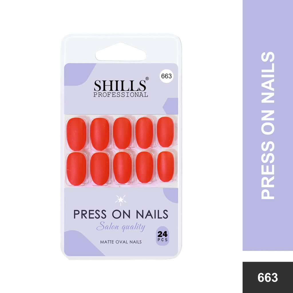 Matte Solid Color Nails Oval(SPN657-SPN666)