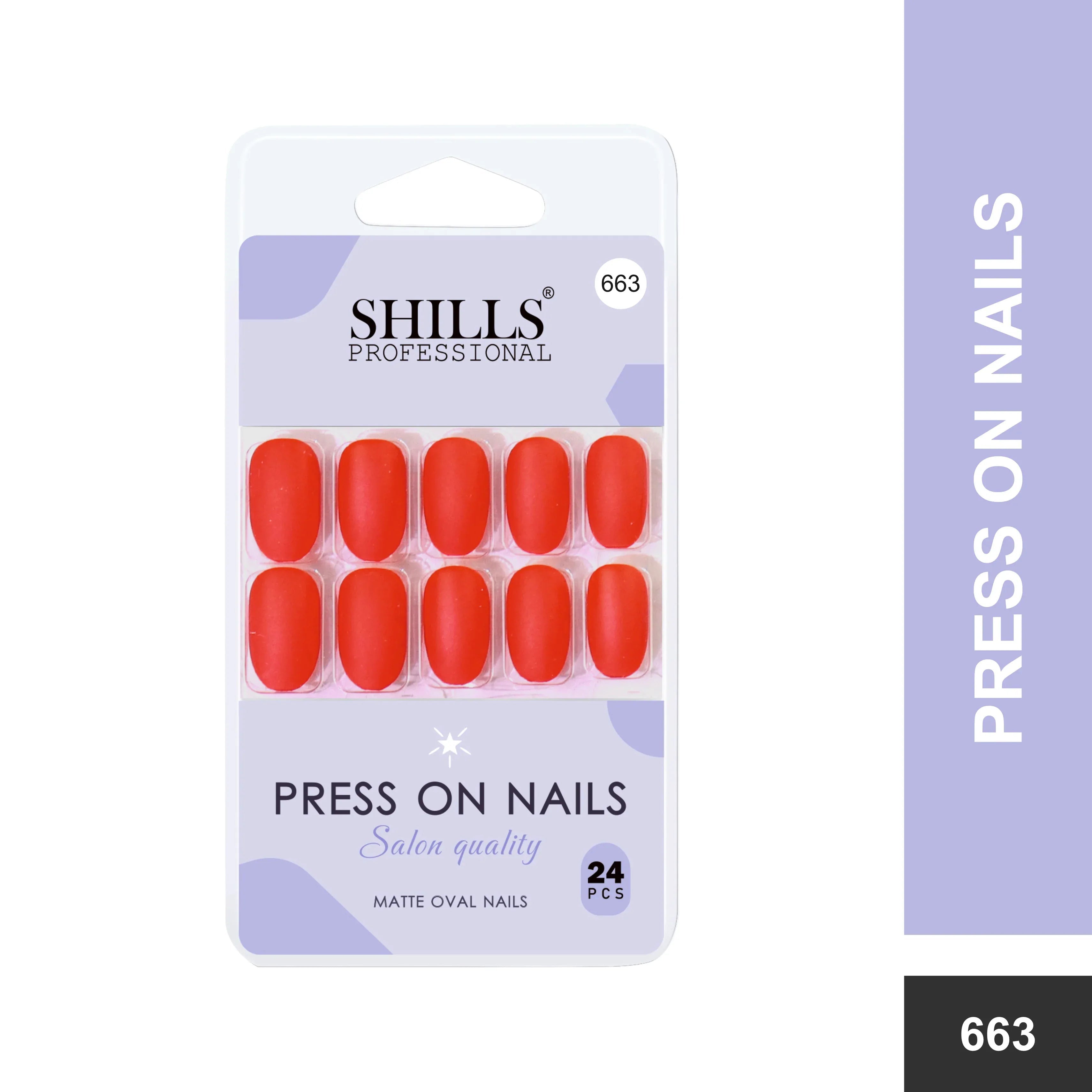 Matte Solid Color Nails Oval(SPN657-SPN666)