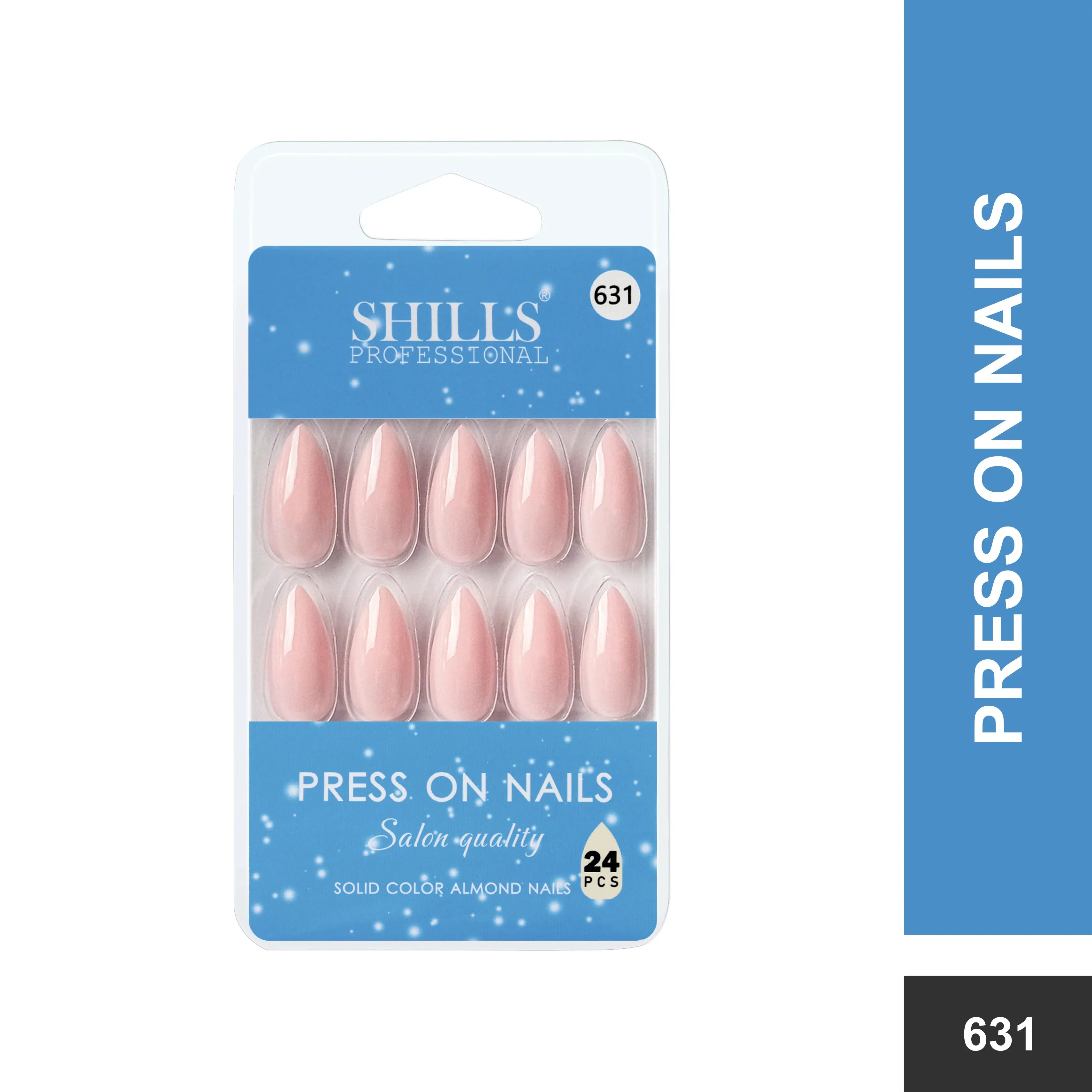 Glossy Solid Color Nails Sharp Almond(SPN631-SPN656)