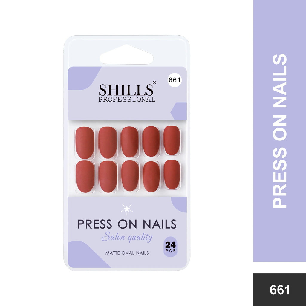 Matte Solid Color Nails Oval(SPN657-SPN666)