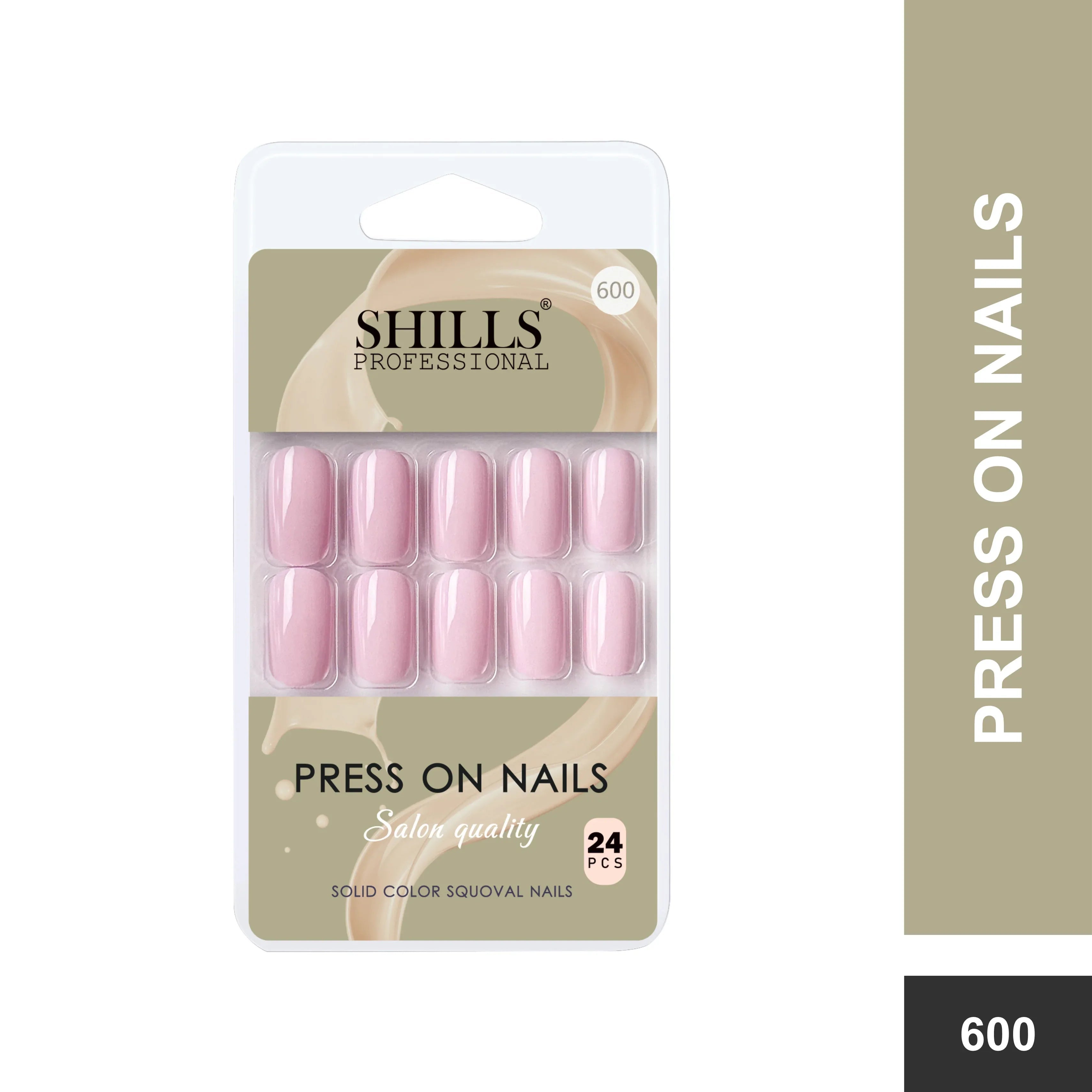 Glossy Solid Color Nails Square(SPN579-SPN604)