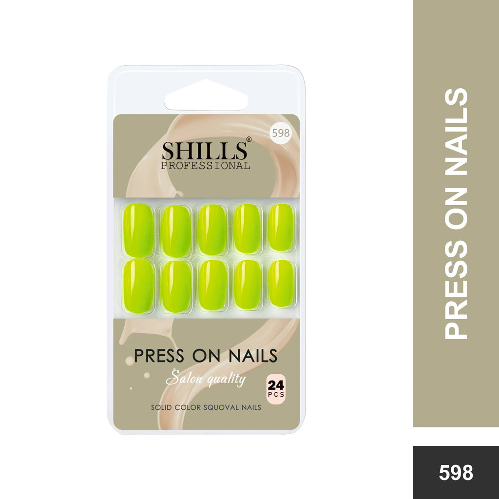 Glossy Solid Color Nails Square(SPN579-SPN604)