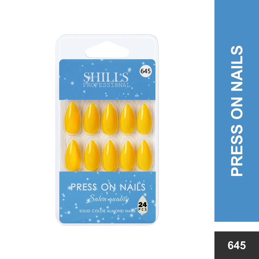 Glossy Solid Color Nails Sharp Almond(SPN631-SPN656)