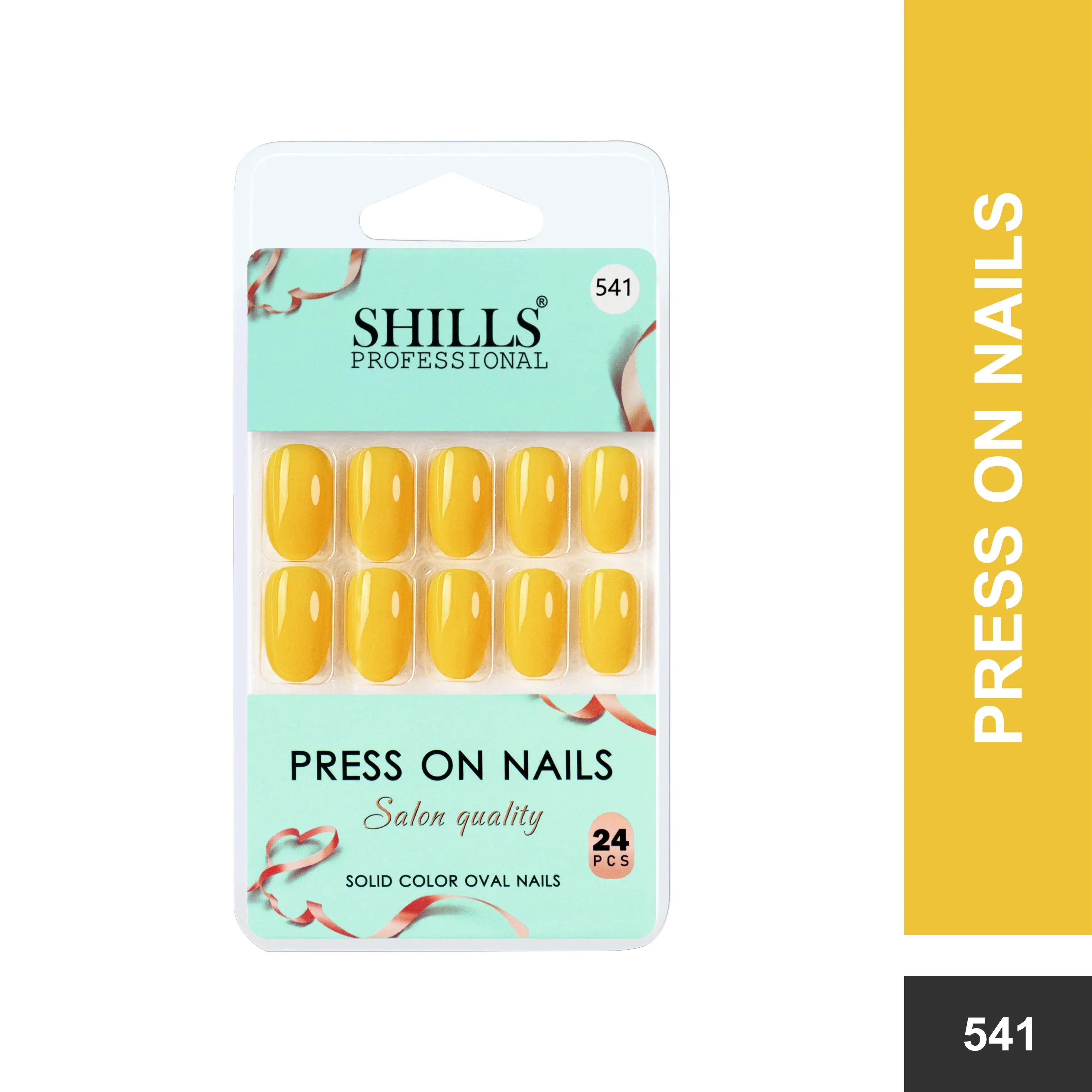 Glossy Solid Color Nails Oval(SPN527-SPN552)
