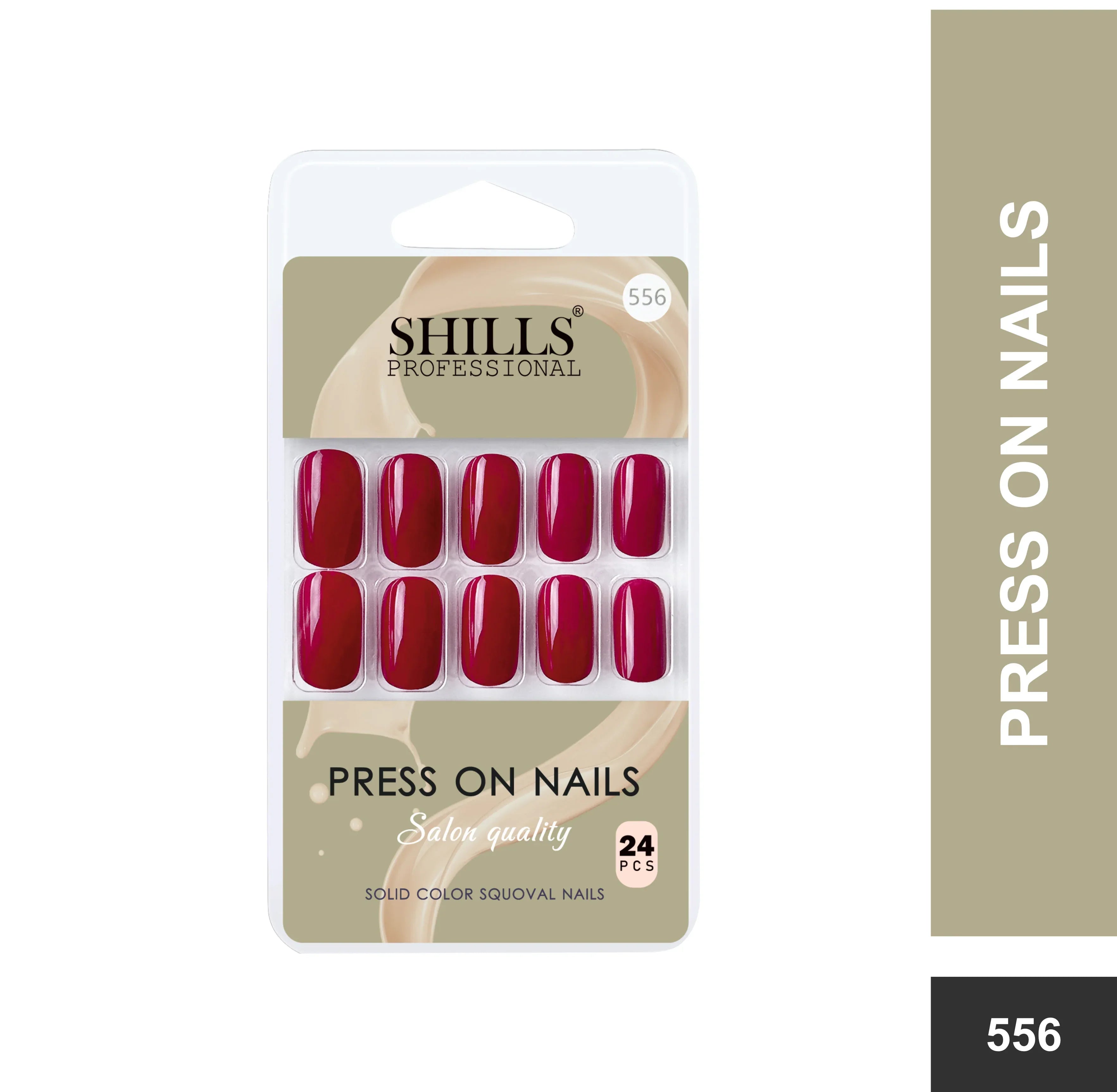 Glossy Solid Color Nails Square(SPN553-SPN604)