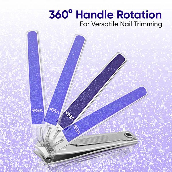 Nail Clipper (Large) - Glitter - LNC-02