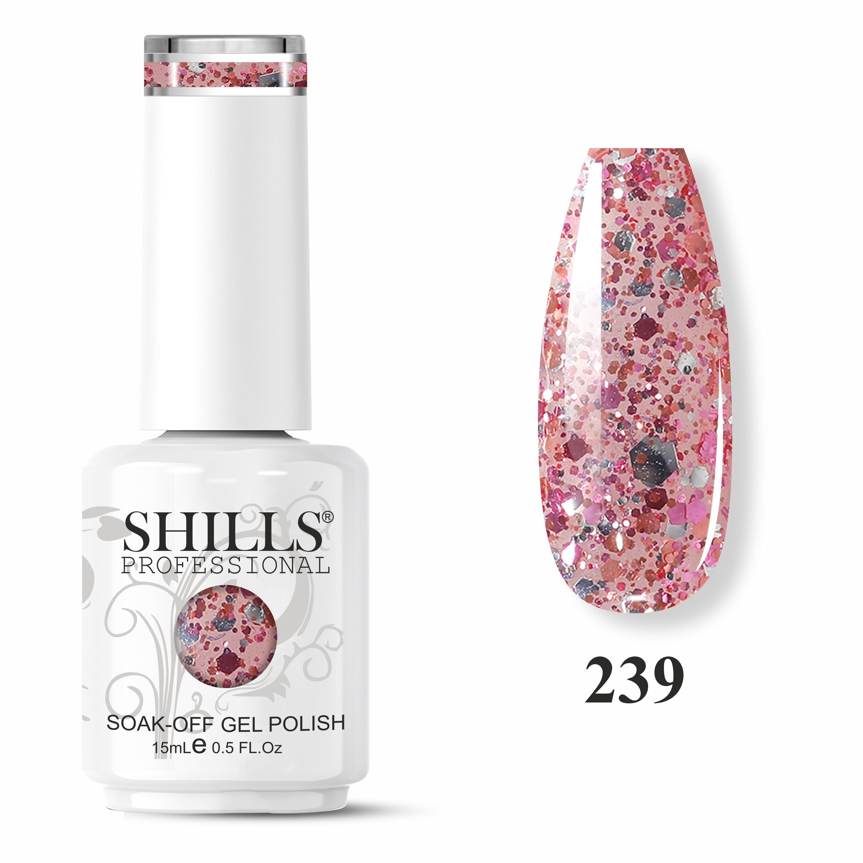 SHILLS PROFESSIONAL UV/LED Shiny Diamond Gel Polish 15ml