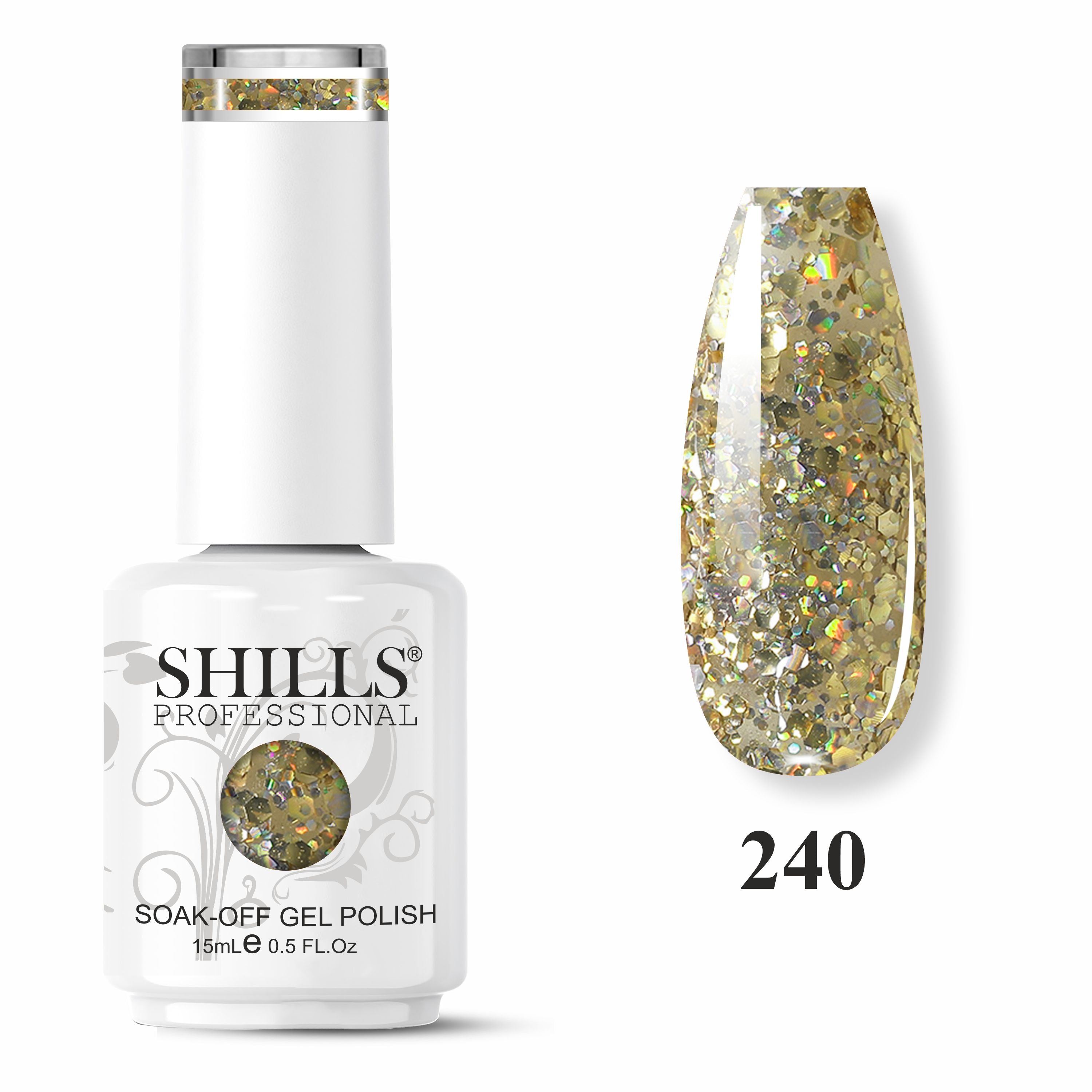 SHILLS PROFESSIONAL UV/LED Shiny Diamond Gel Polish 15ml