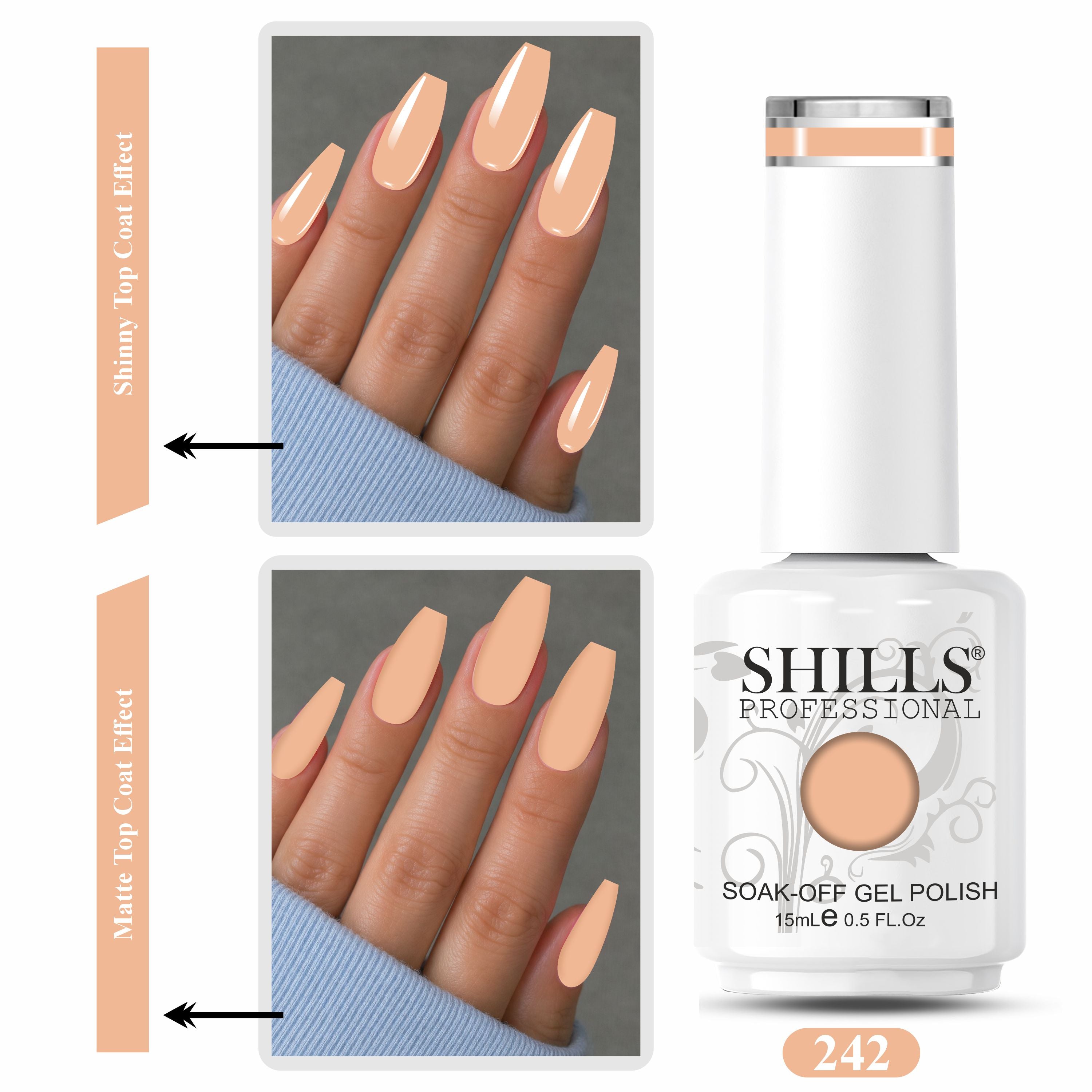 SHILLS PROFESSIONAL UV/LED Color Gel Polish 15ml