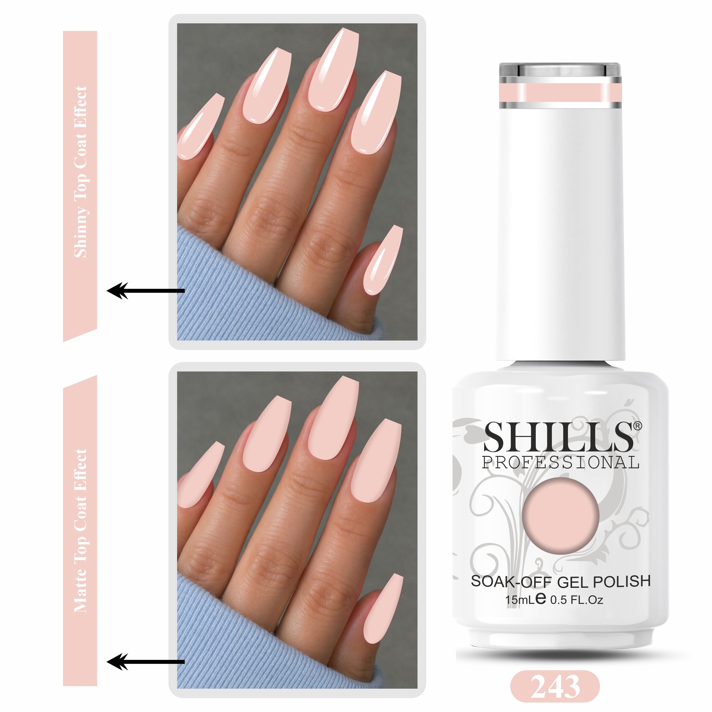 SHILLS PROFESSIONAL UV/LED Color Gel Polish 15ml