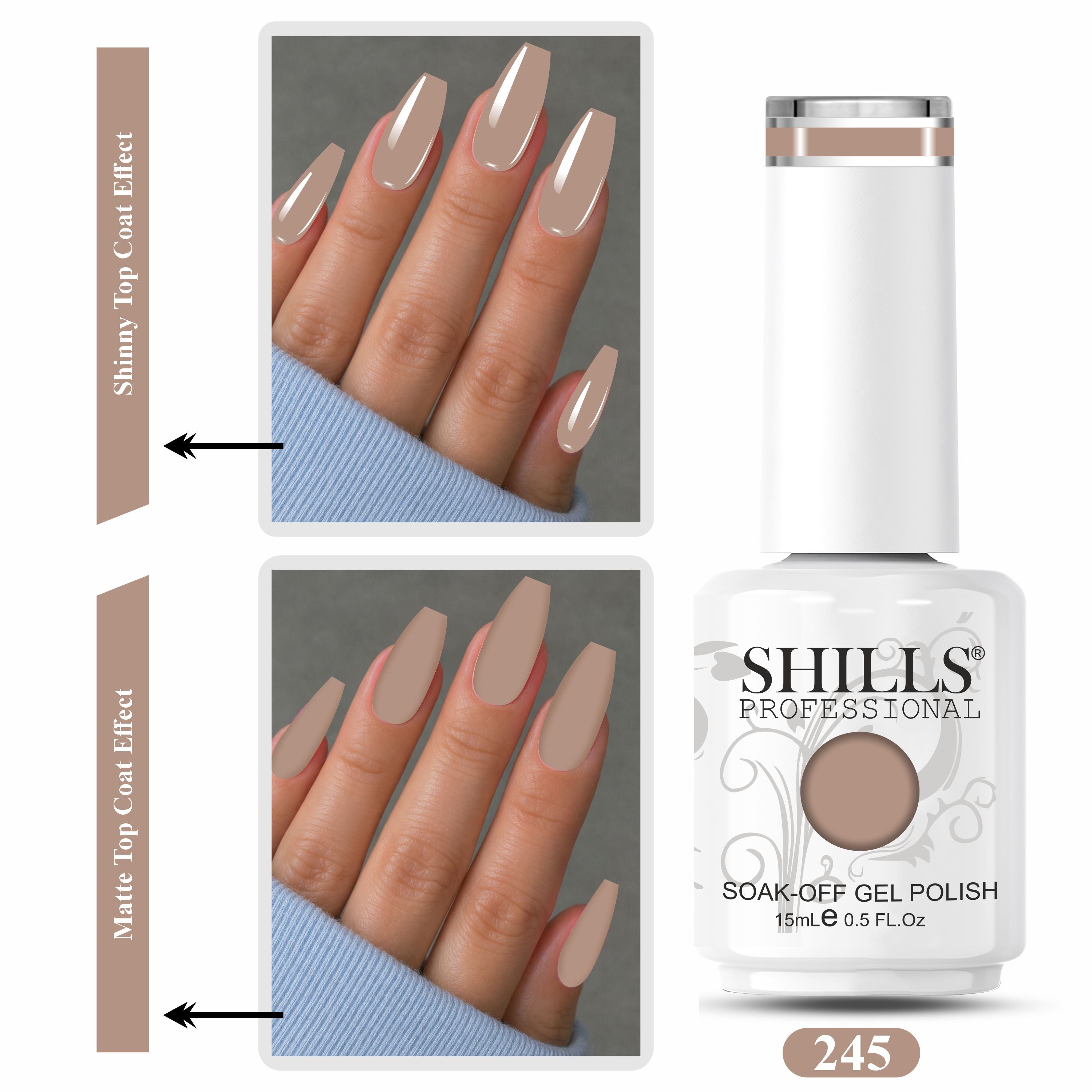 SHILLS PROFESSIONAL UV/LED Color Gel Polish 15ml