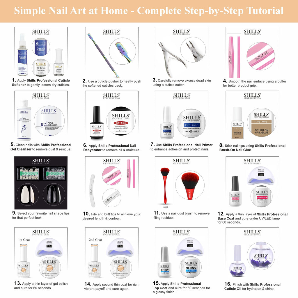 SHILLS PROFESSIONAL UV/LED Snowflake Gel Polish 15ml