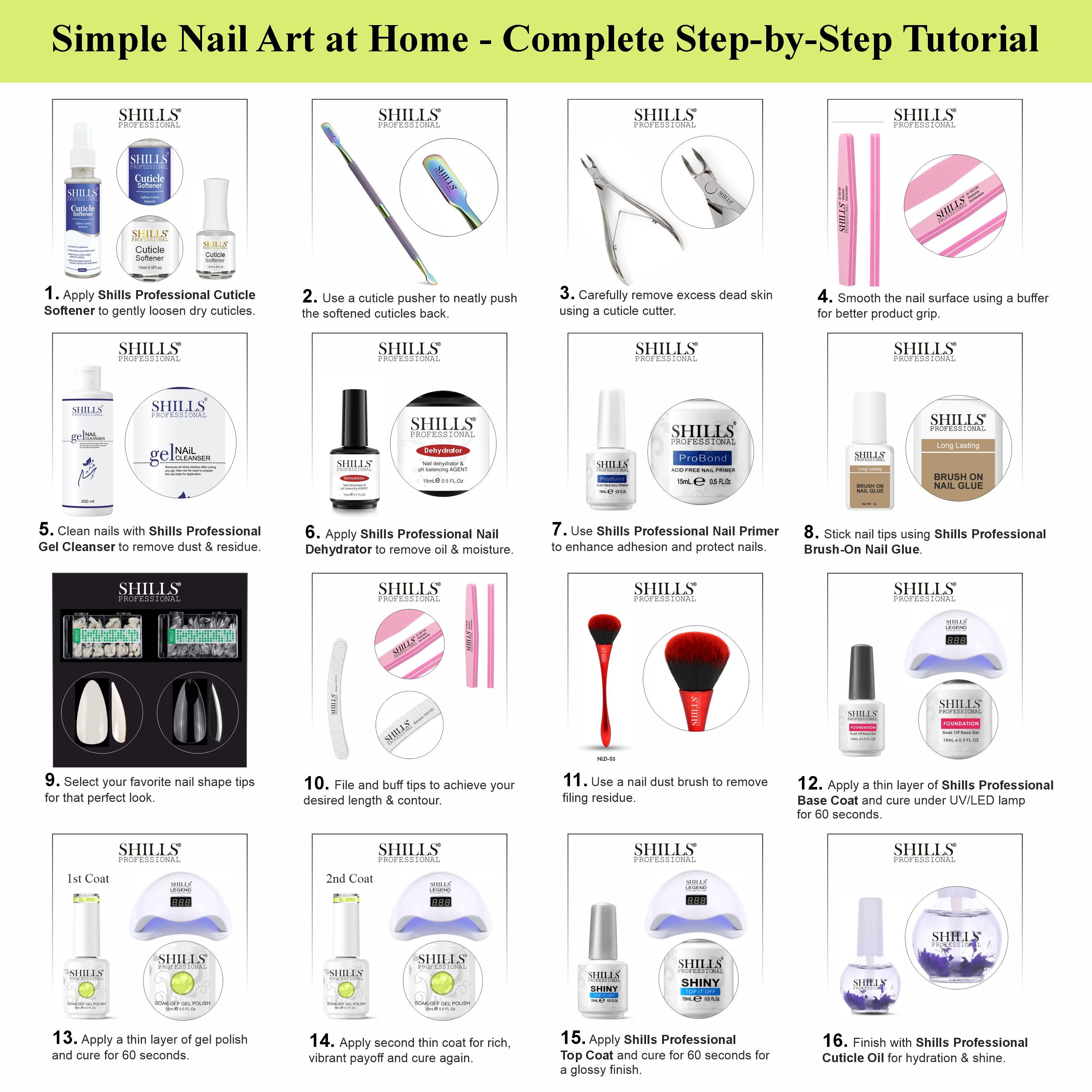 SHILLS PROFESSIONAL UV/LED Snowflake Gel Polish 15ml