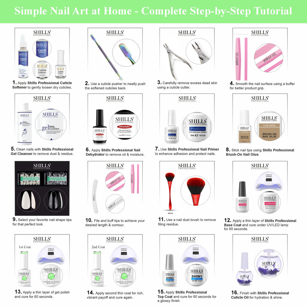 SHILLS PROFESSIONAL UV/LED Snowflake Gel Polish 15ml