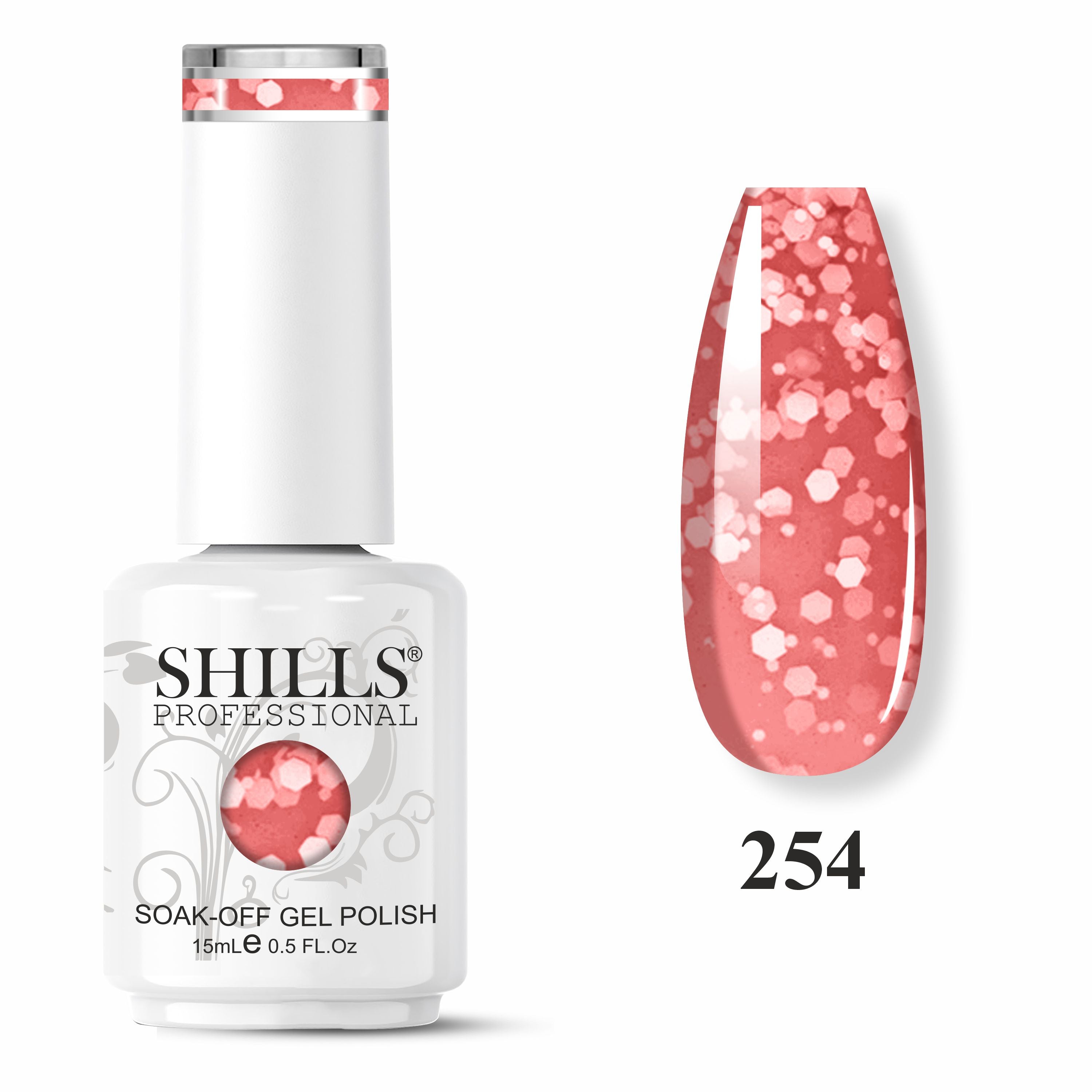 SHILLS PROFESSIONAL UV/LED Snowflake Gel Polish 15ml