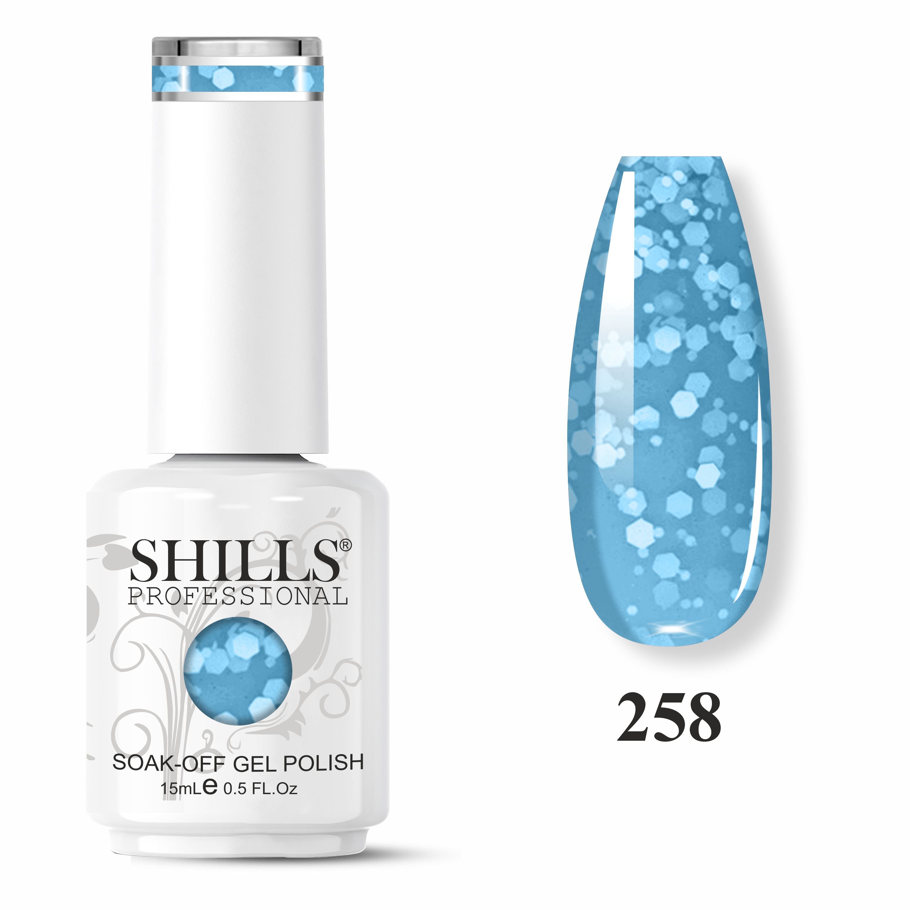 SHILLS PROFESSIONAL UV/LED Snowflake Gel Polish 15ml