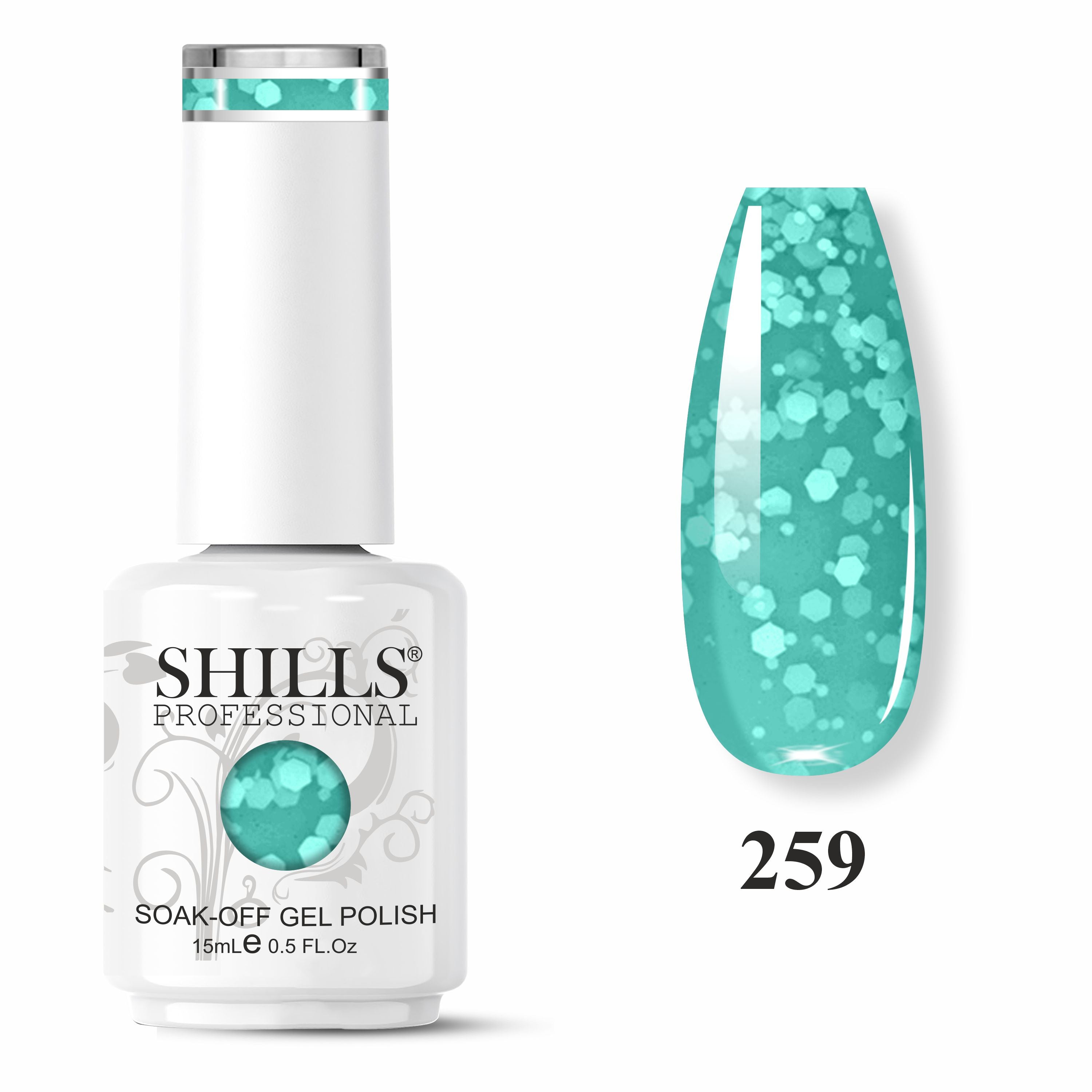 SHILLS PROFESSIONAL UV/LED Snowflake Gel Polish 15ml