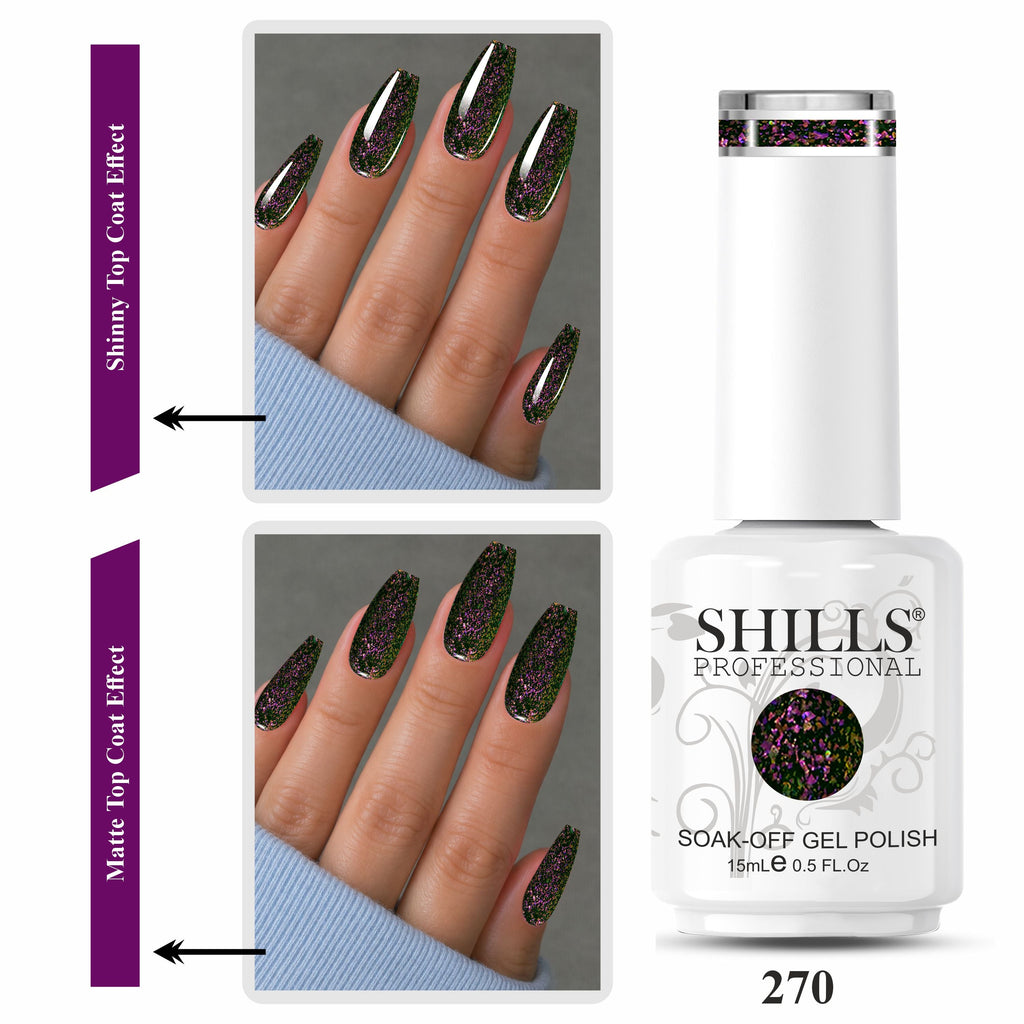 Shills Professional Fireworks UV/LED Gel Nail Polish 15ml SPG267-SPG272