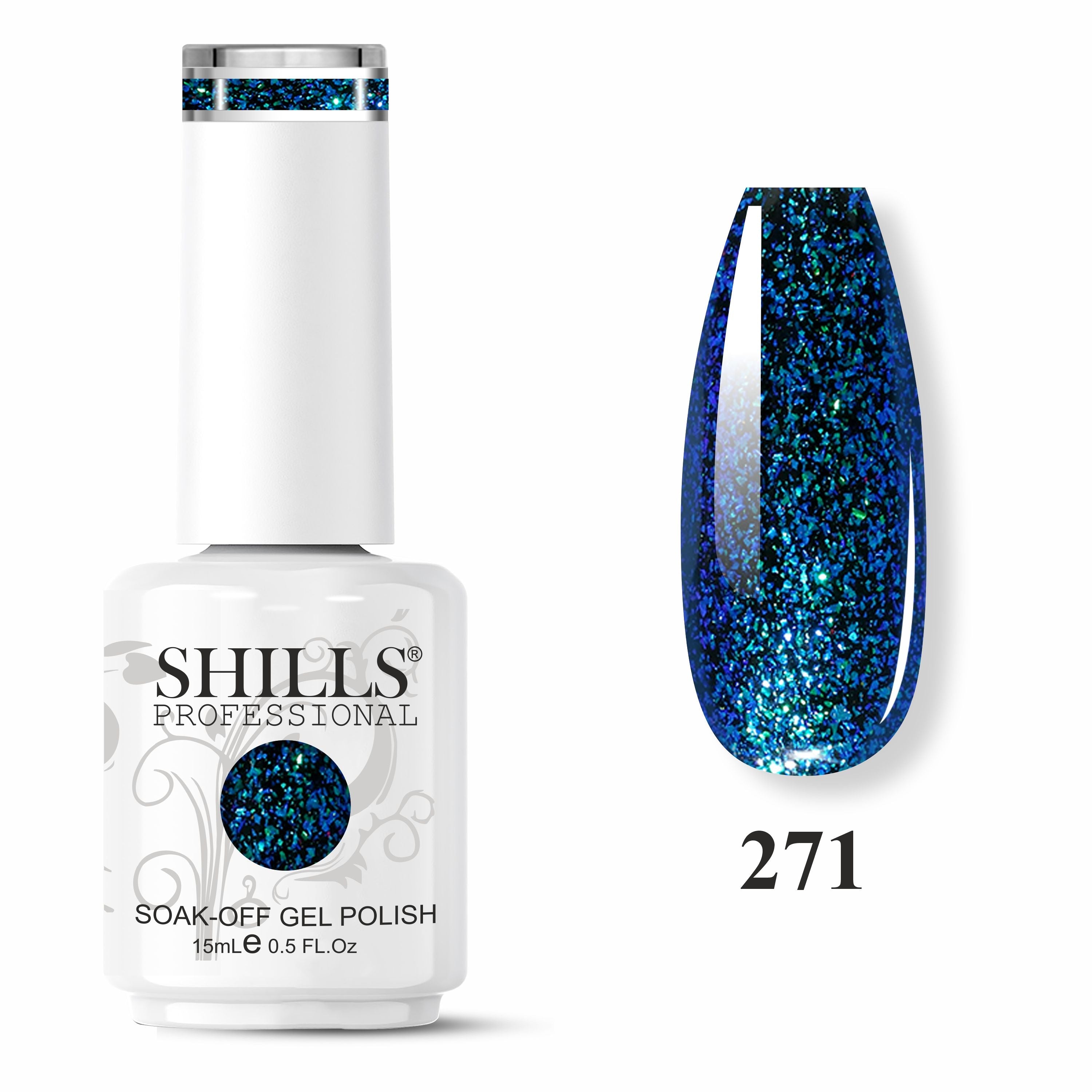 Shills Professional Fireworks UV/LED Gel Nail Polish 15ml SPG267-SPG272