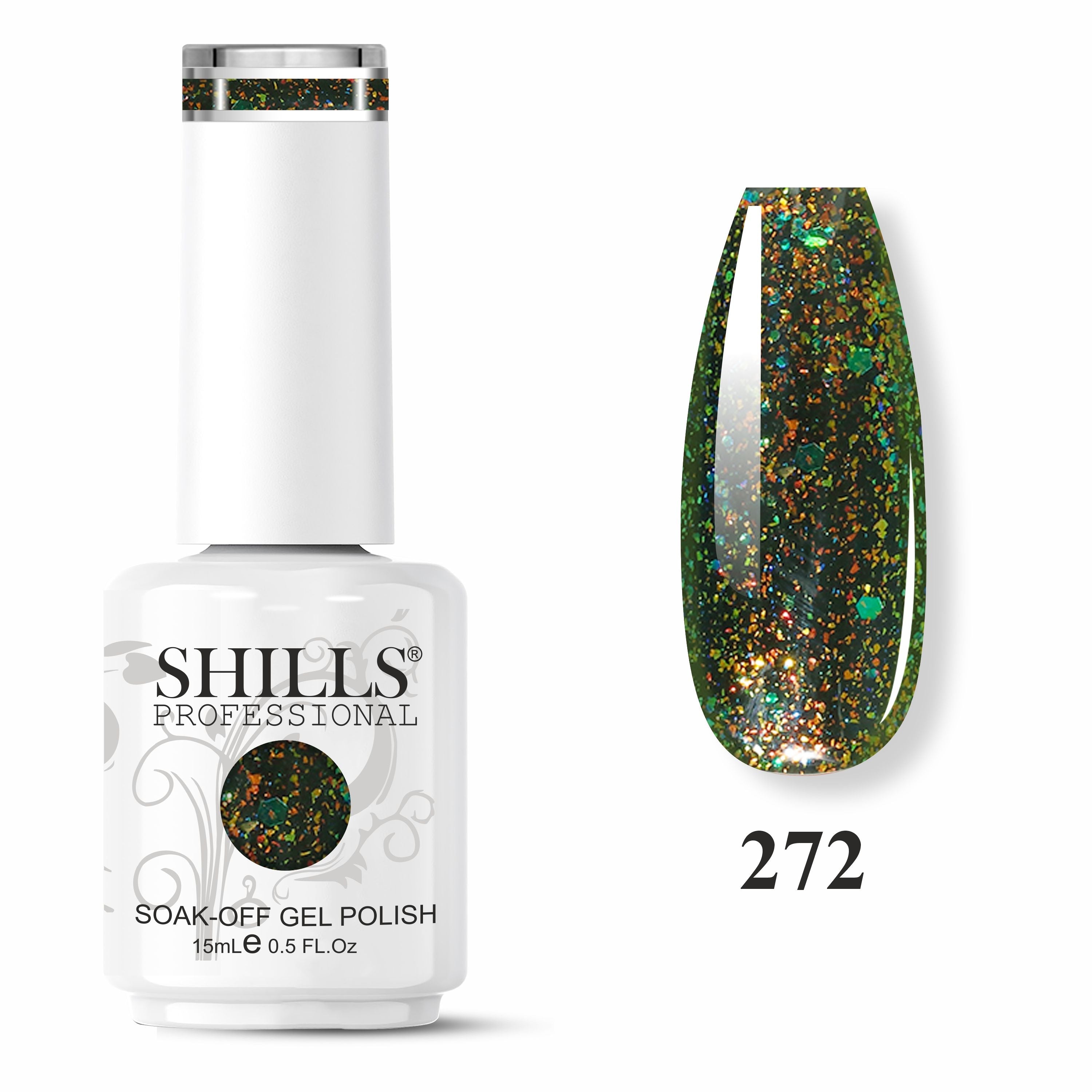 Shills Professional Fireworks UV/LED Gel Nail Polish 15ml SPG267-SPG272