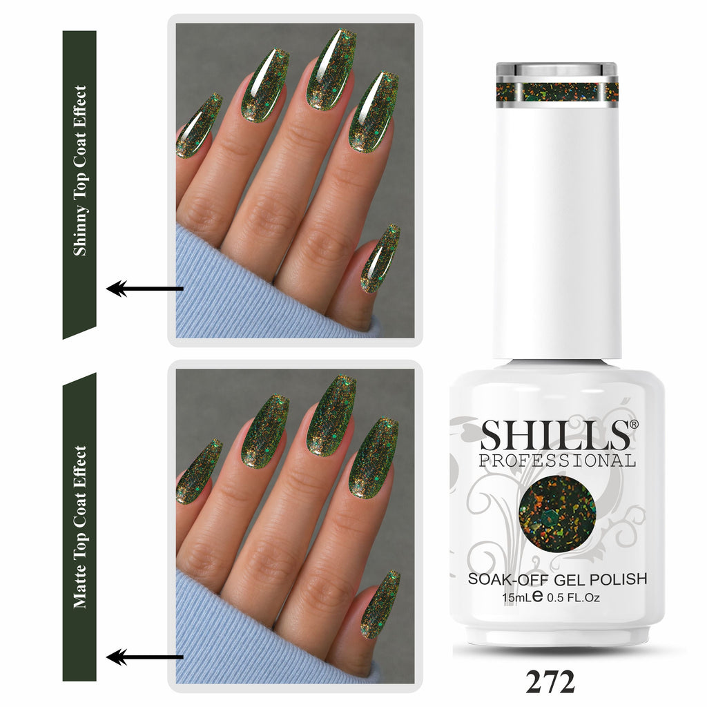 Shills Professional Fireworks UV/LED Gel Nail Polish 15ml SPG267-SPG272