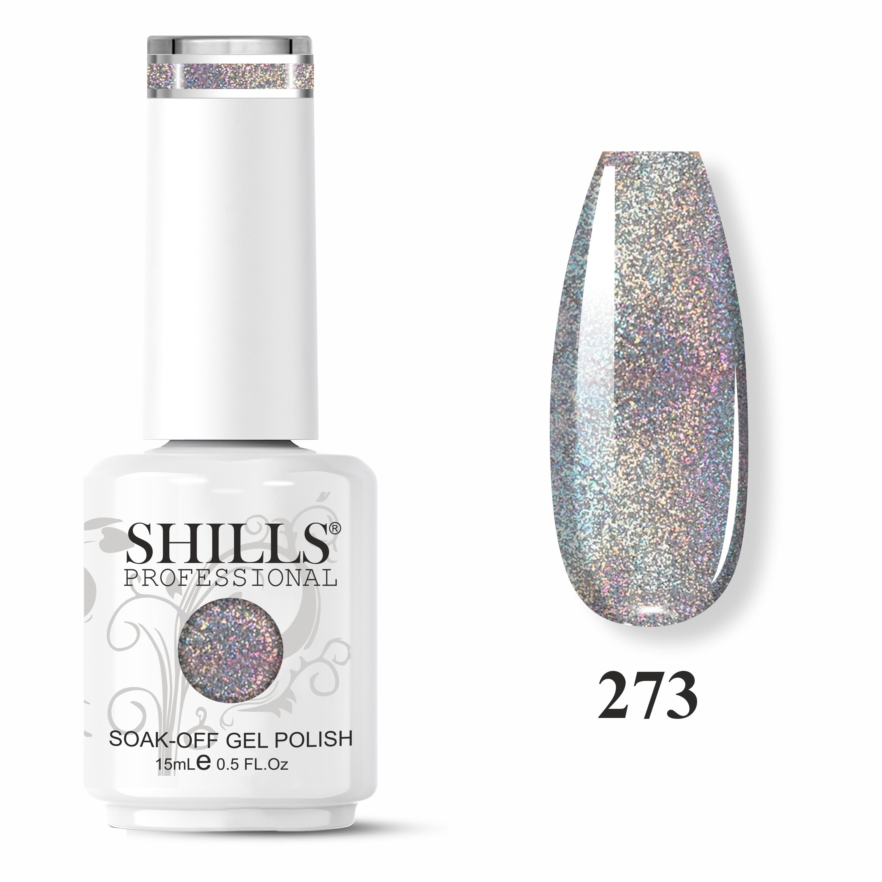 SHILLS PROFESSIONAL UV/LED Glitter Gel Polish 15ml