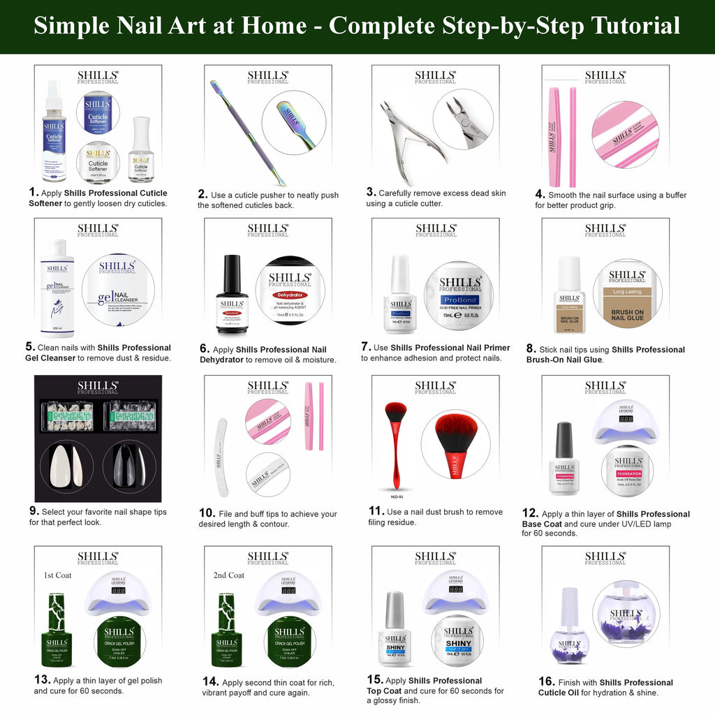 SHILLS PROFESSIONAL UV/LED Crack Gel Polish 15ml
