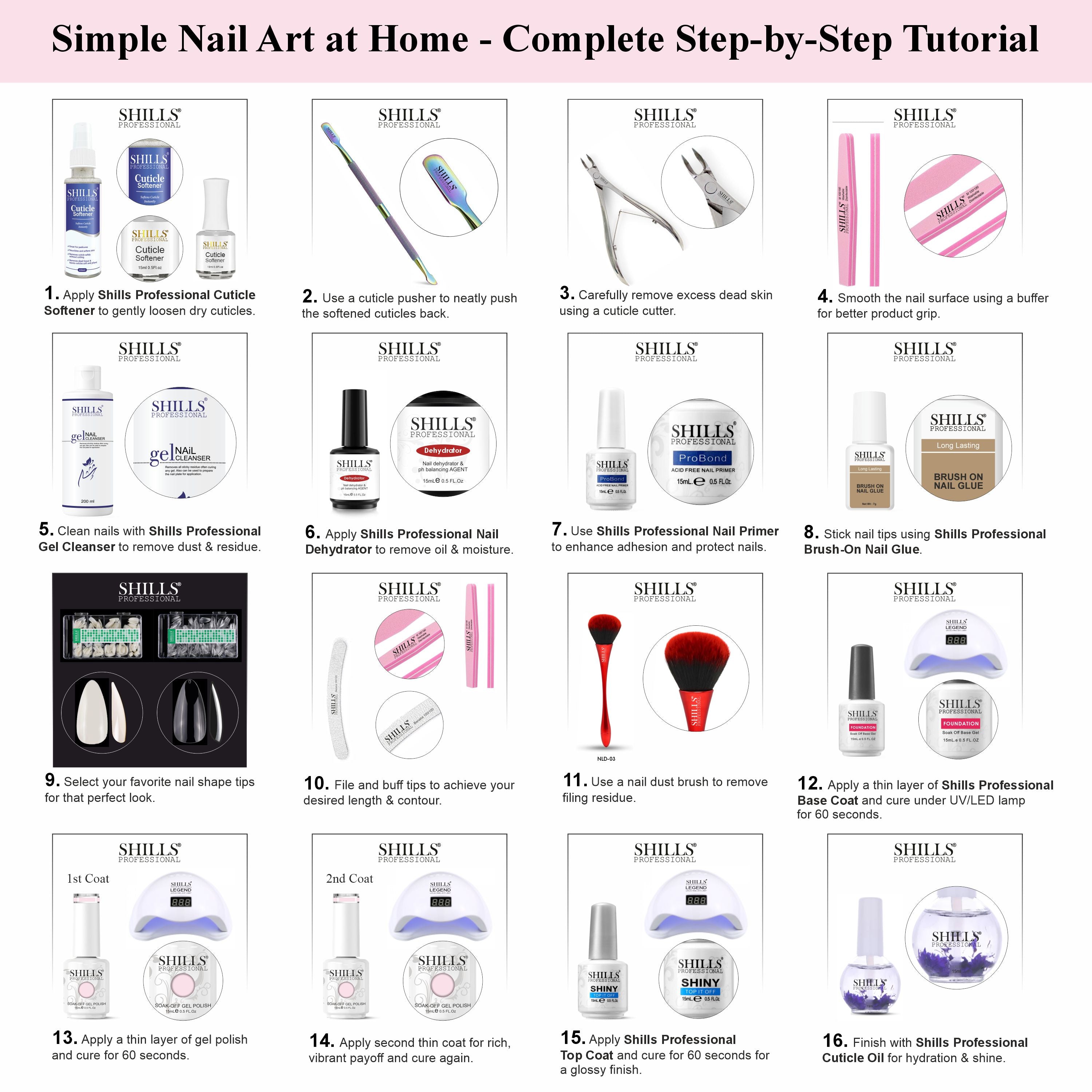 SHILLS PROFESSIONAL UV/LED Neon Gel Polish 15ml