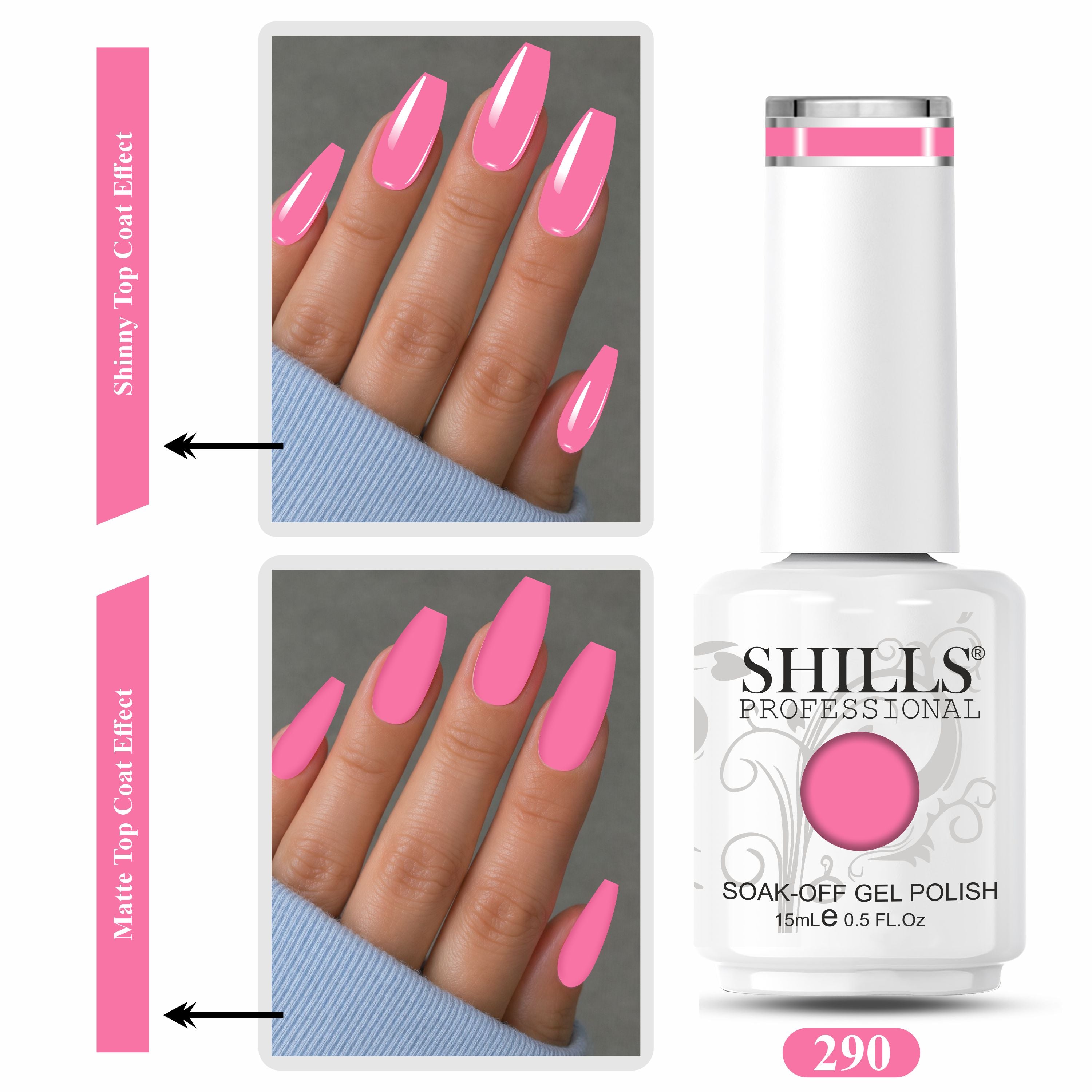SHILLS PROFESSIONAL UV/LED Neon Gel Polish 15ml
