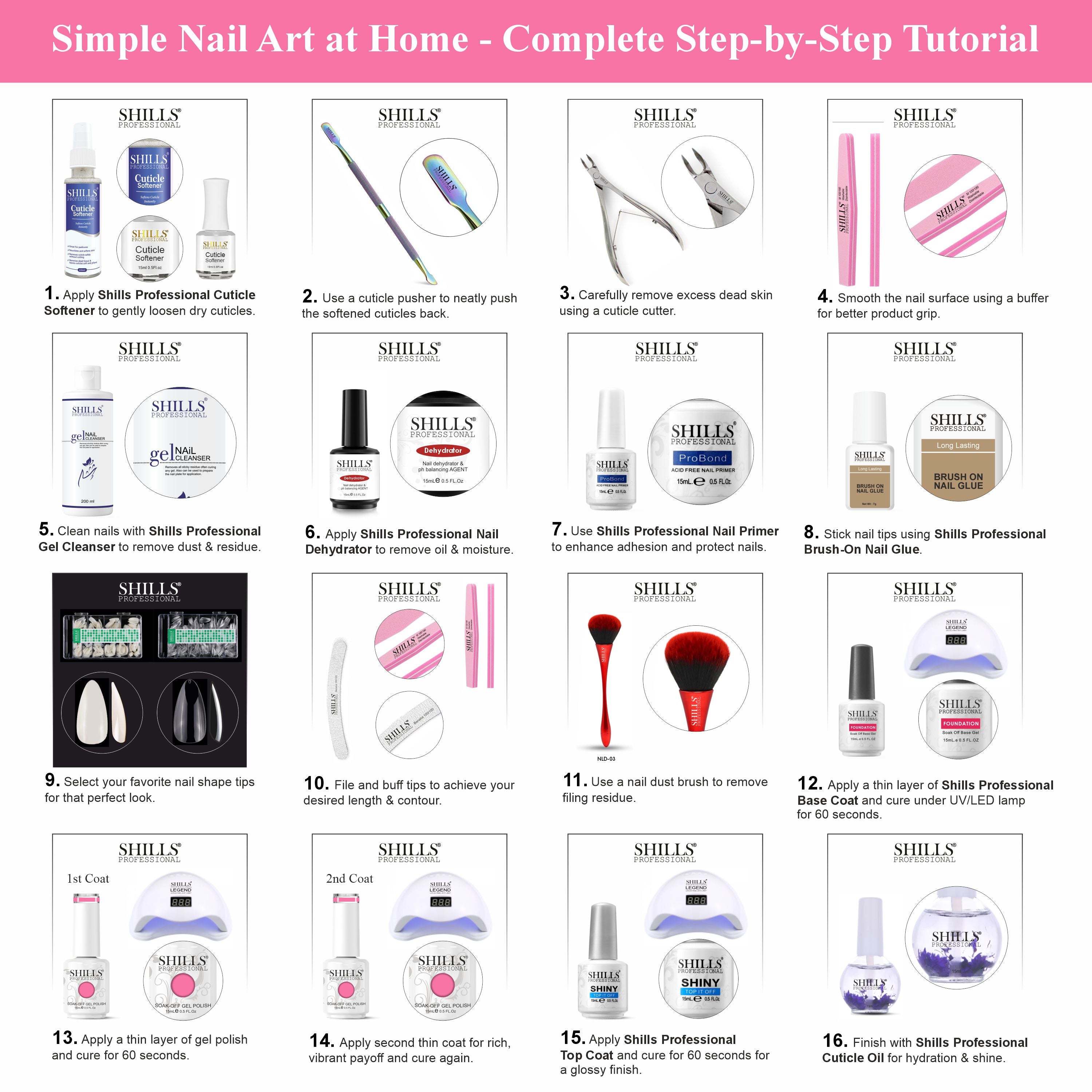 SHILLS PROFESSIONAL UV/LED Neon Gel Polish 15ml