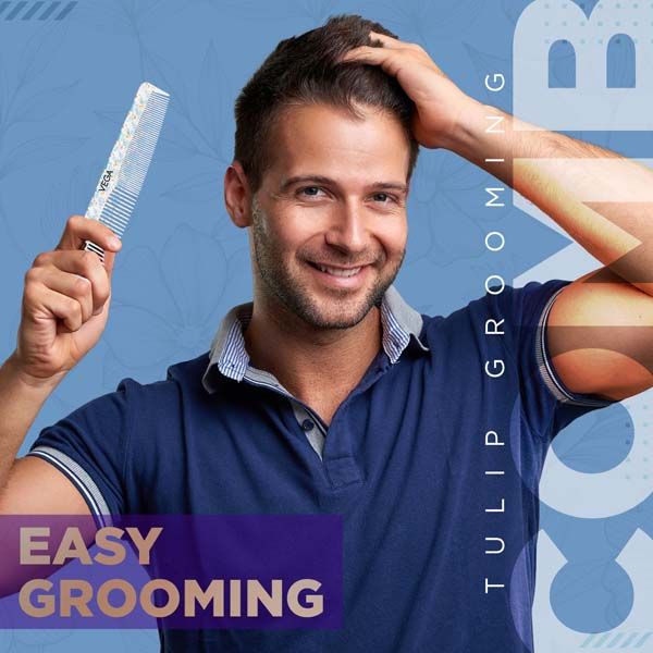 Tulip Grooming Comb - DC-1279
