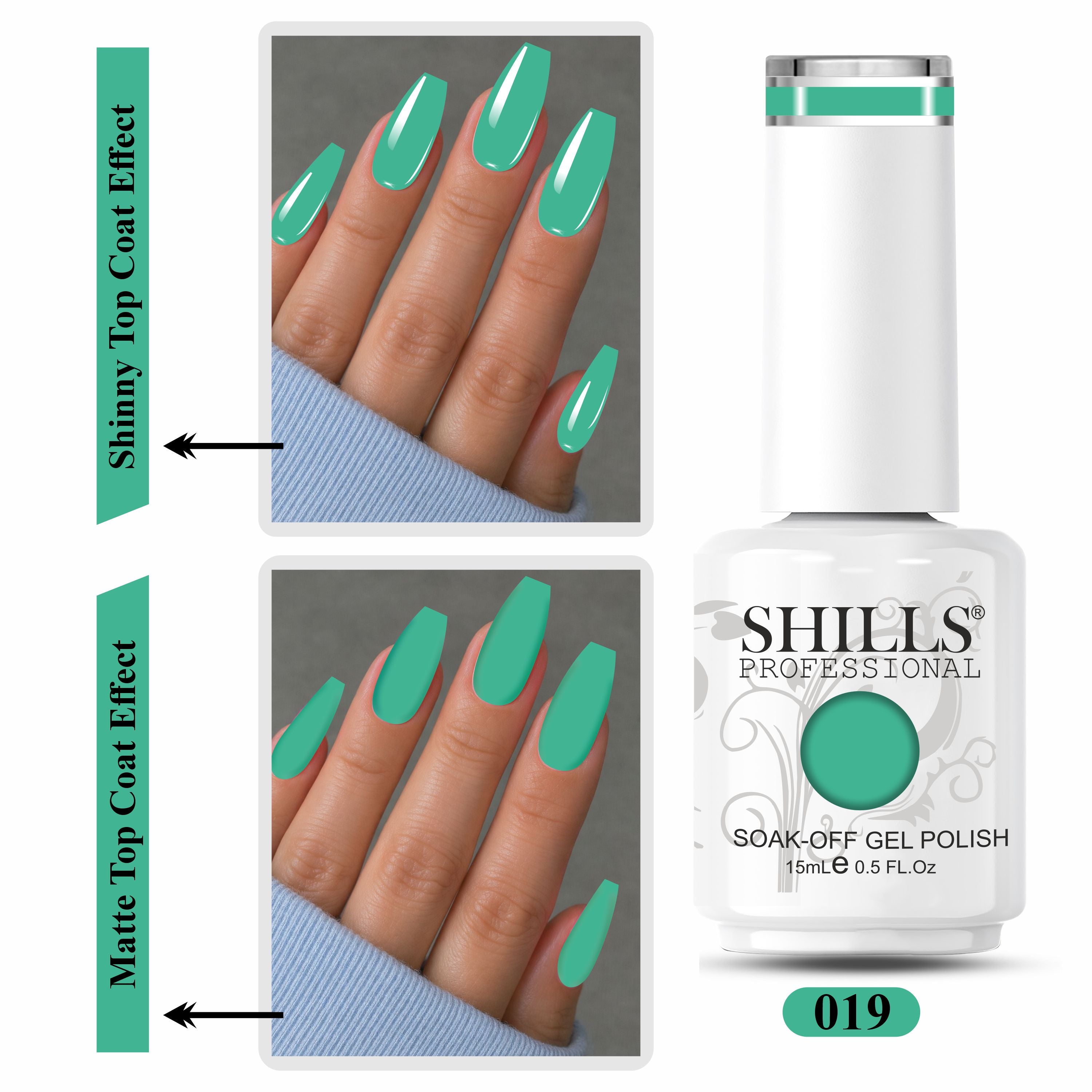 SHILLS PROFESSIONAL UV/LED Gel Nail Polish 15ml