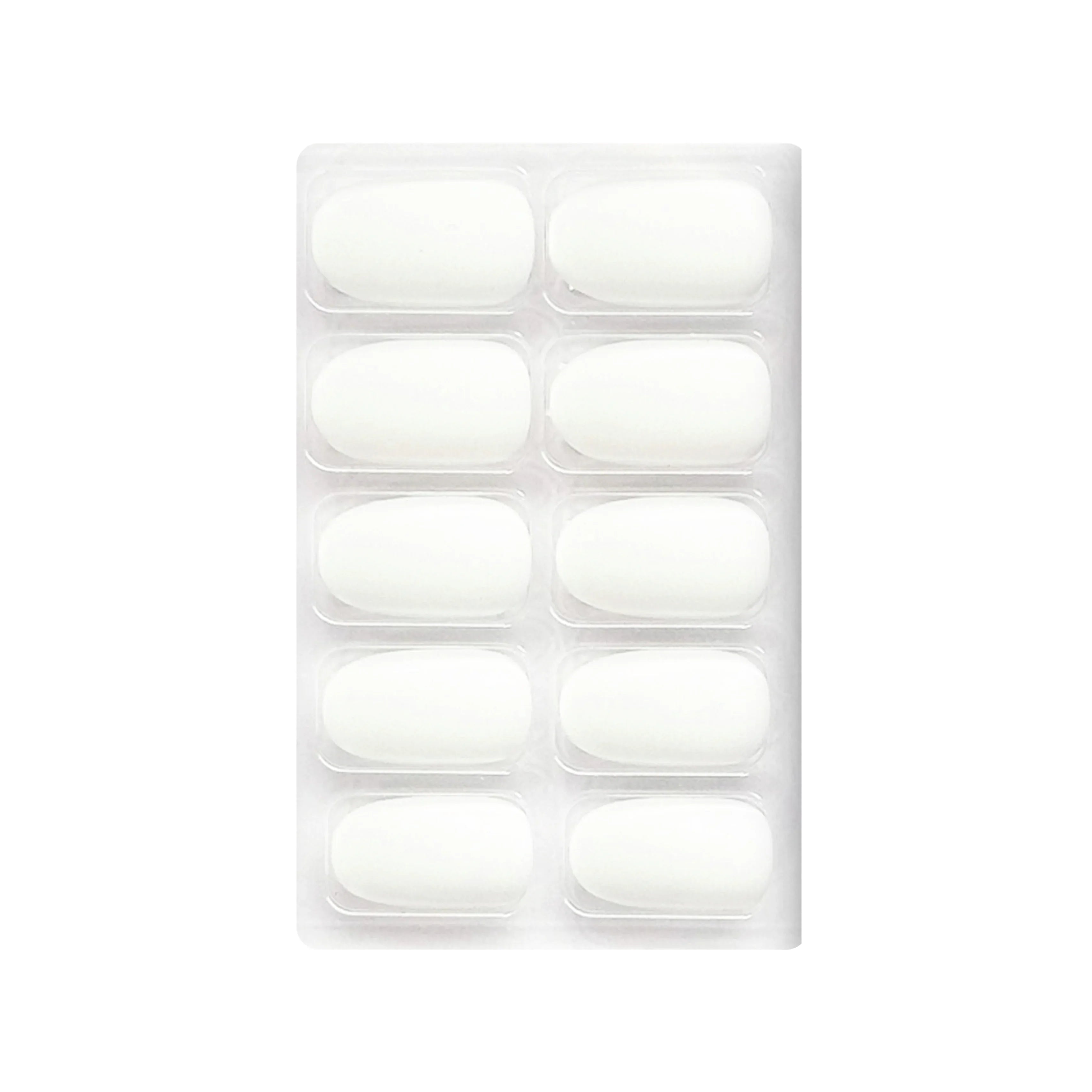 Matte Solid Color Nails Oval(SPN657-SPN666)