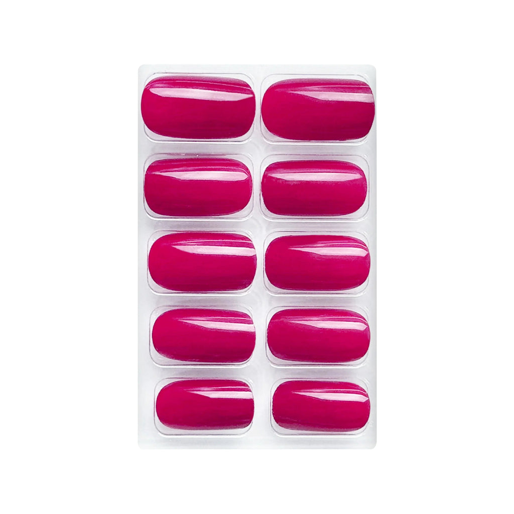 Glossy Solid Color Nails Square(SPN579-SPN604)