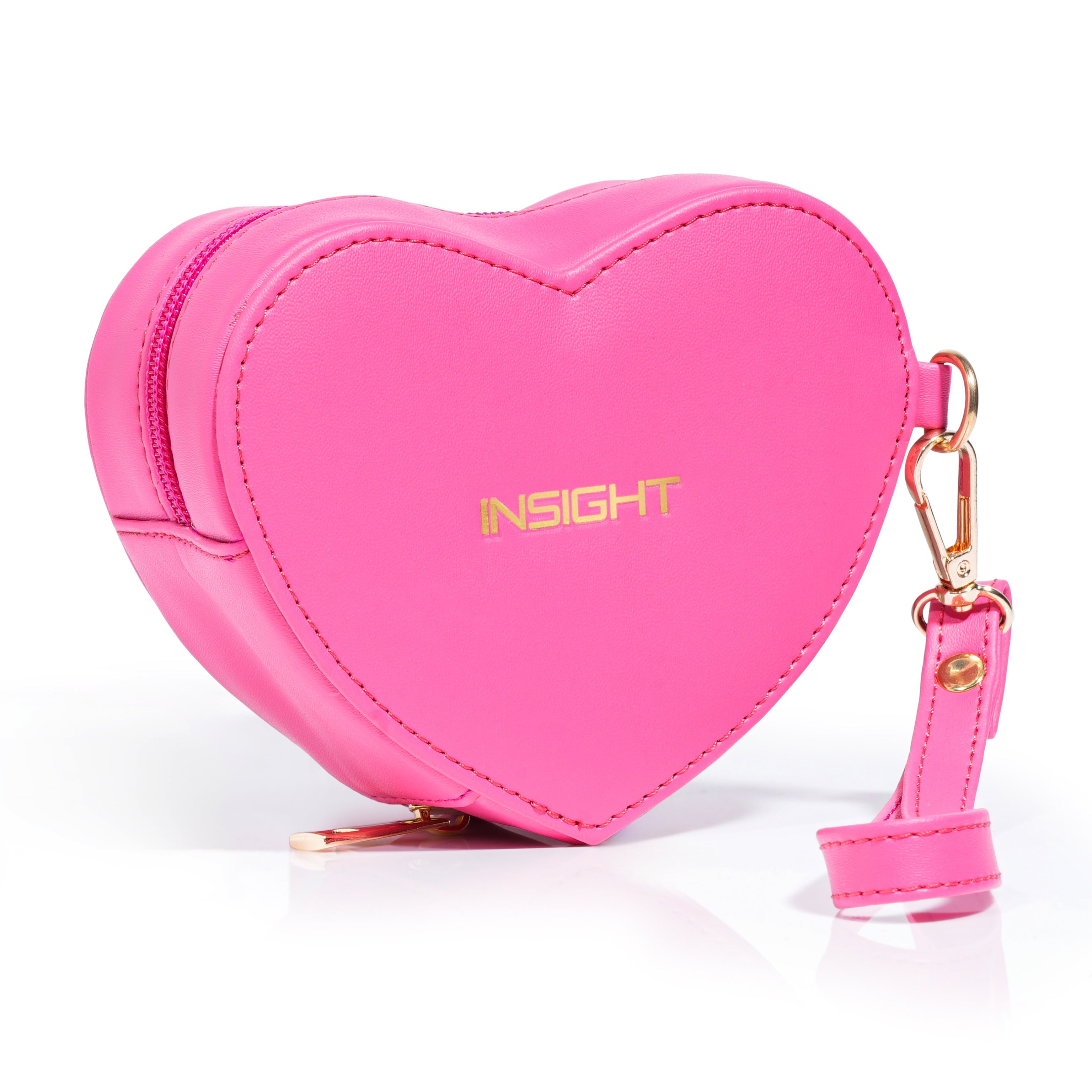 Pink Heart Pouch