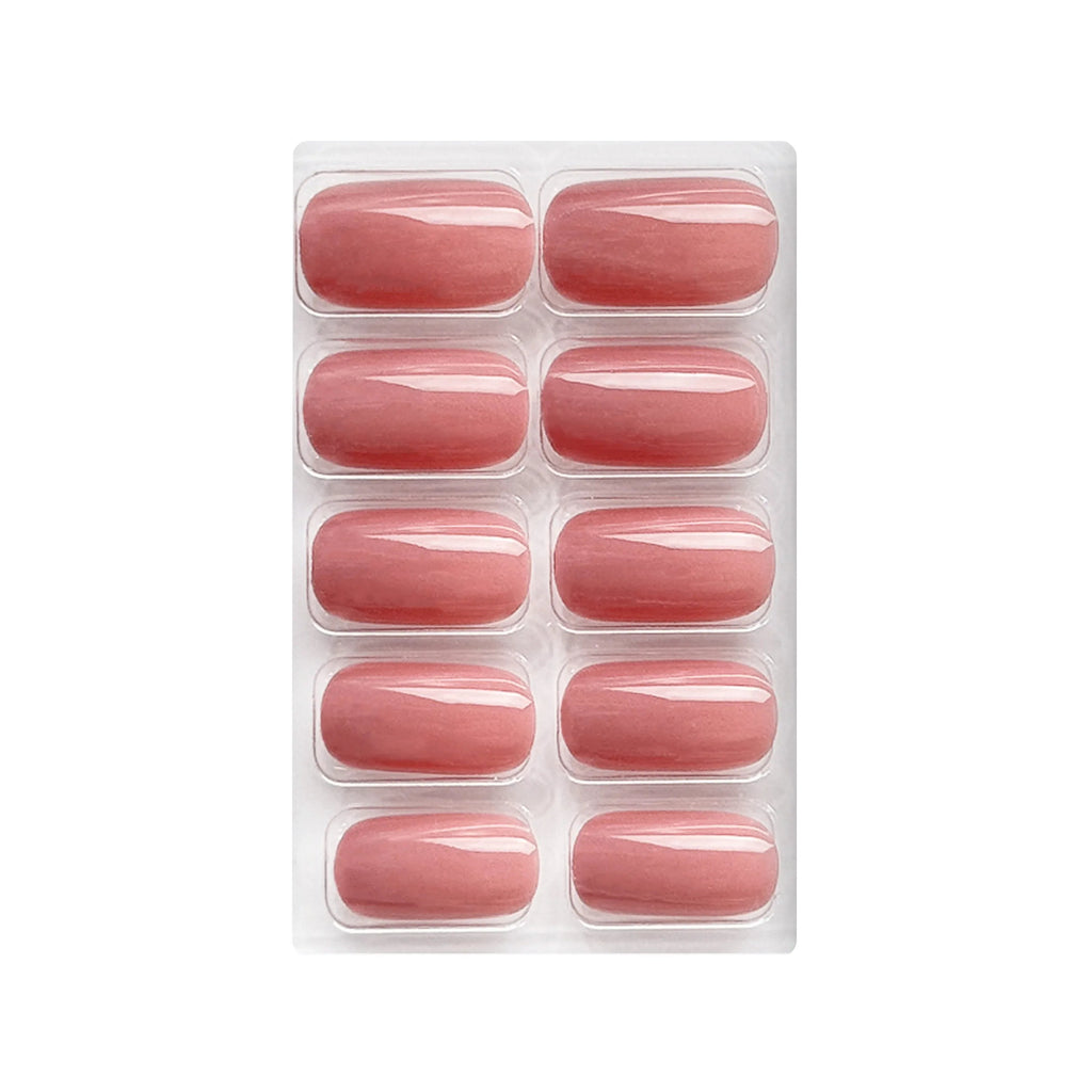 Glossy Solid Color Nails Square(SPN553-SPN604)