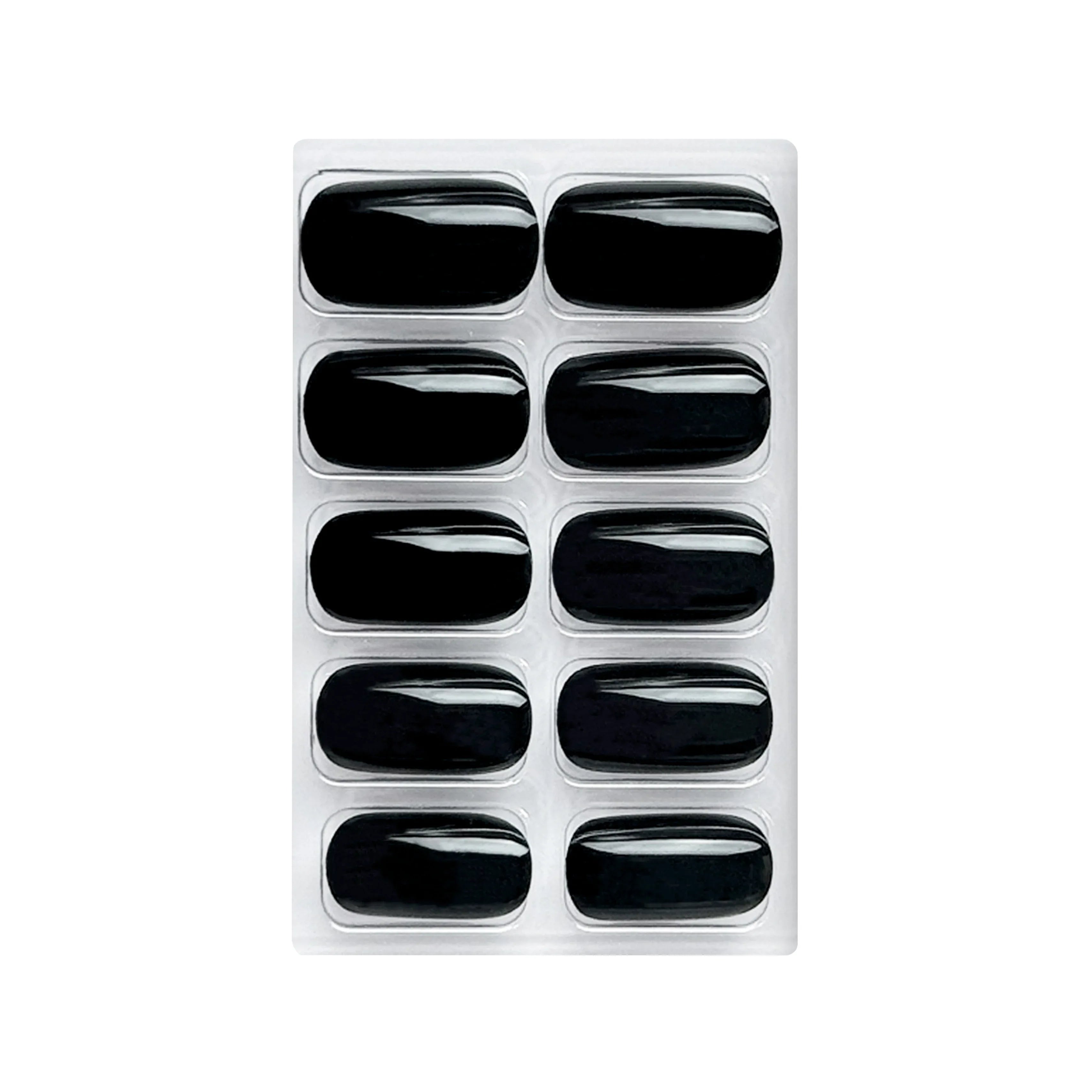 Glossy Solid Color Nails Square(SPN553-SPN604)