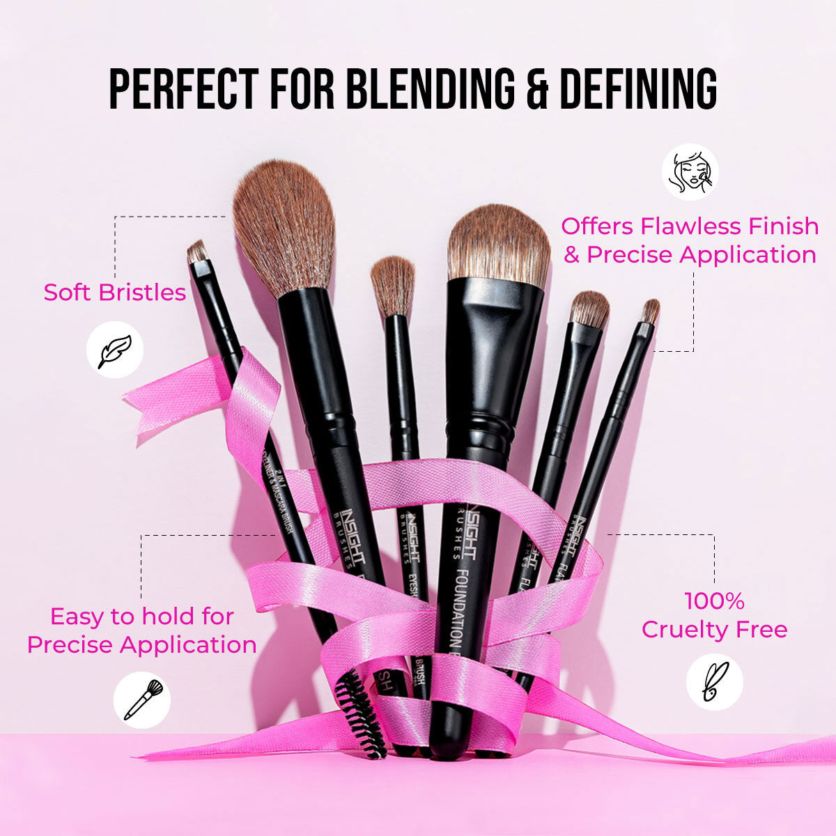 Face & Eyes Perfection Brush Set